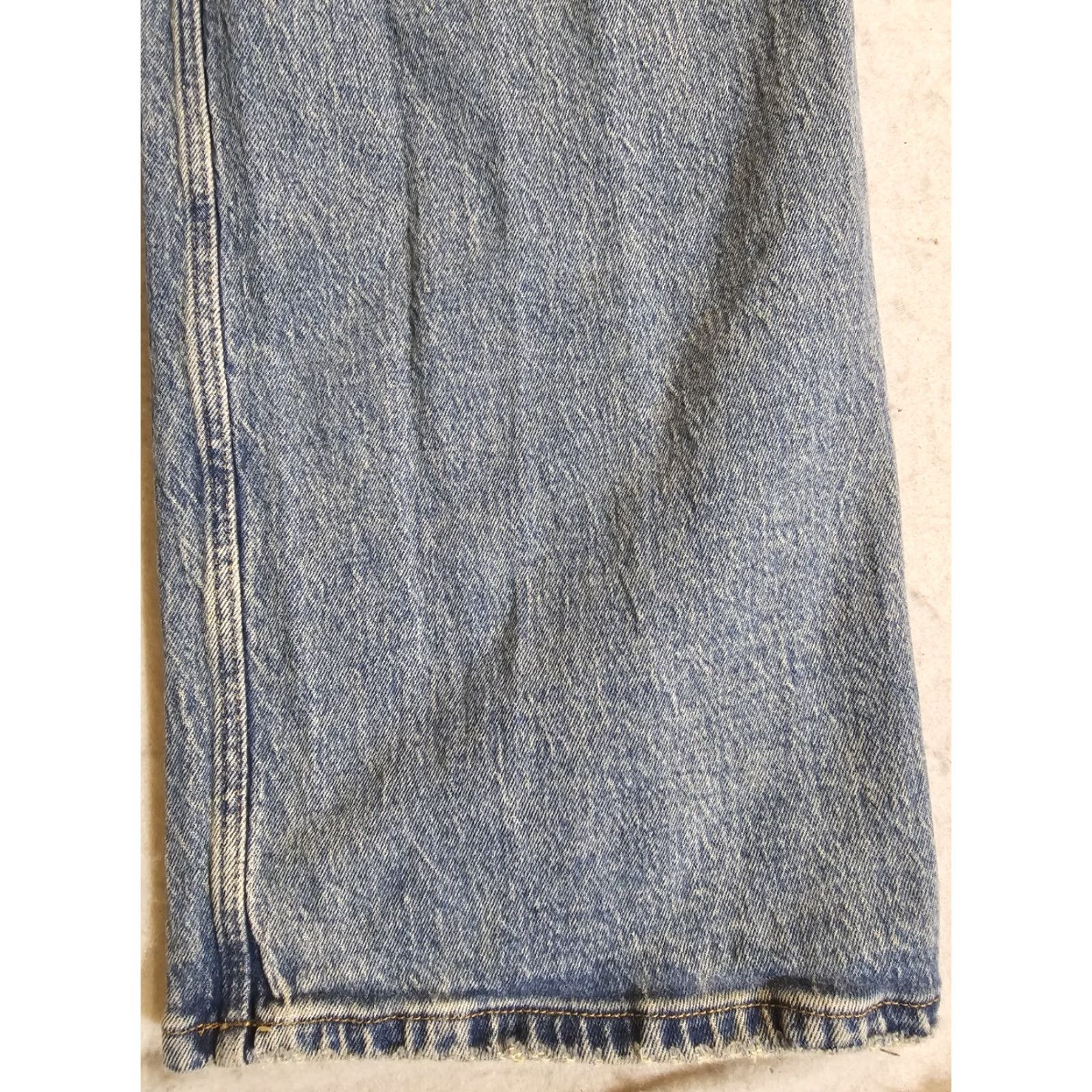 Wrangler VINTAGE Wrangler Retro Denim Jeans RN 130273 Jeans Cowboy Western Mens 33x30 Blue Cotton 80s Wrangler RN130273Mens Casual Size US 33 - 6 Thumbnail