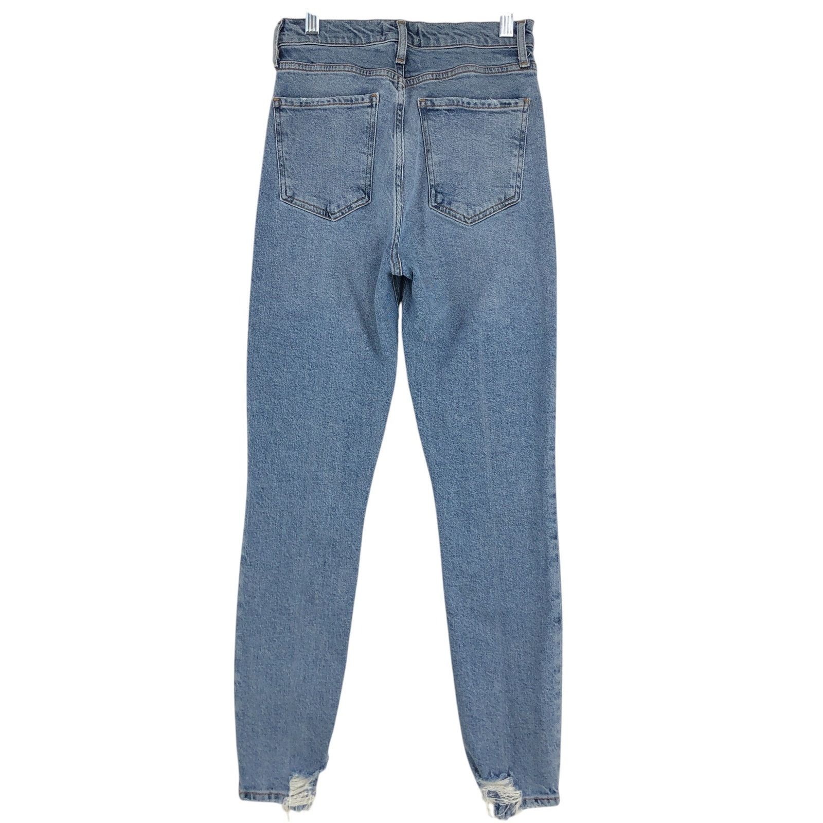 Agolde Agolde Size 24 Jeans Nico Button Fly High Rise Slim Fit Size 26" / US 2 / IT 38 - 5 Thumbnail