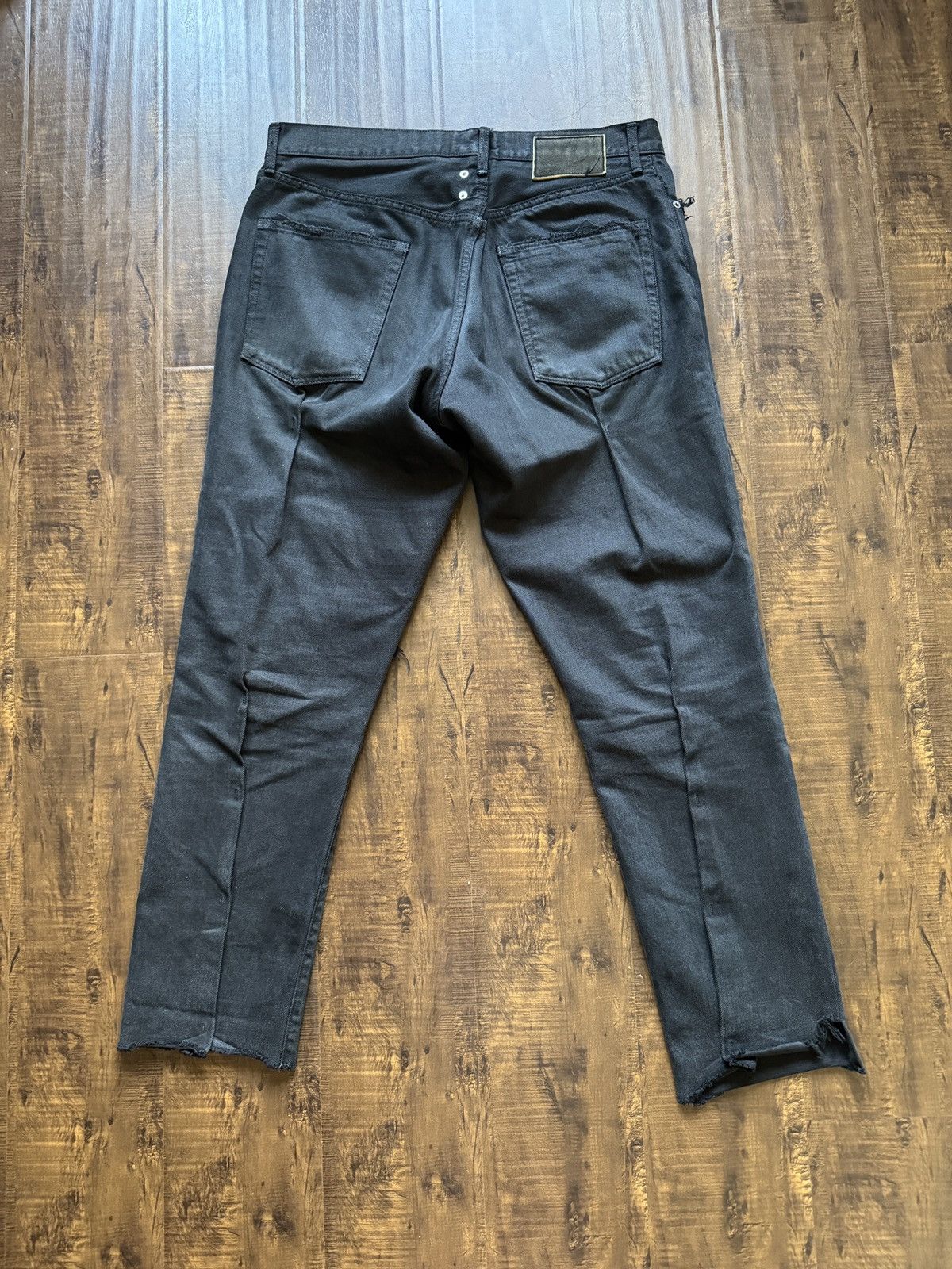 Visvim Journeyman Tacked Crash Black | Grailed