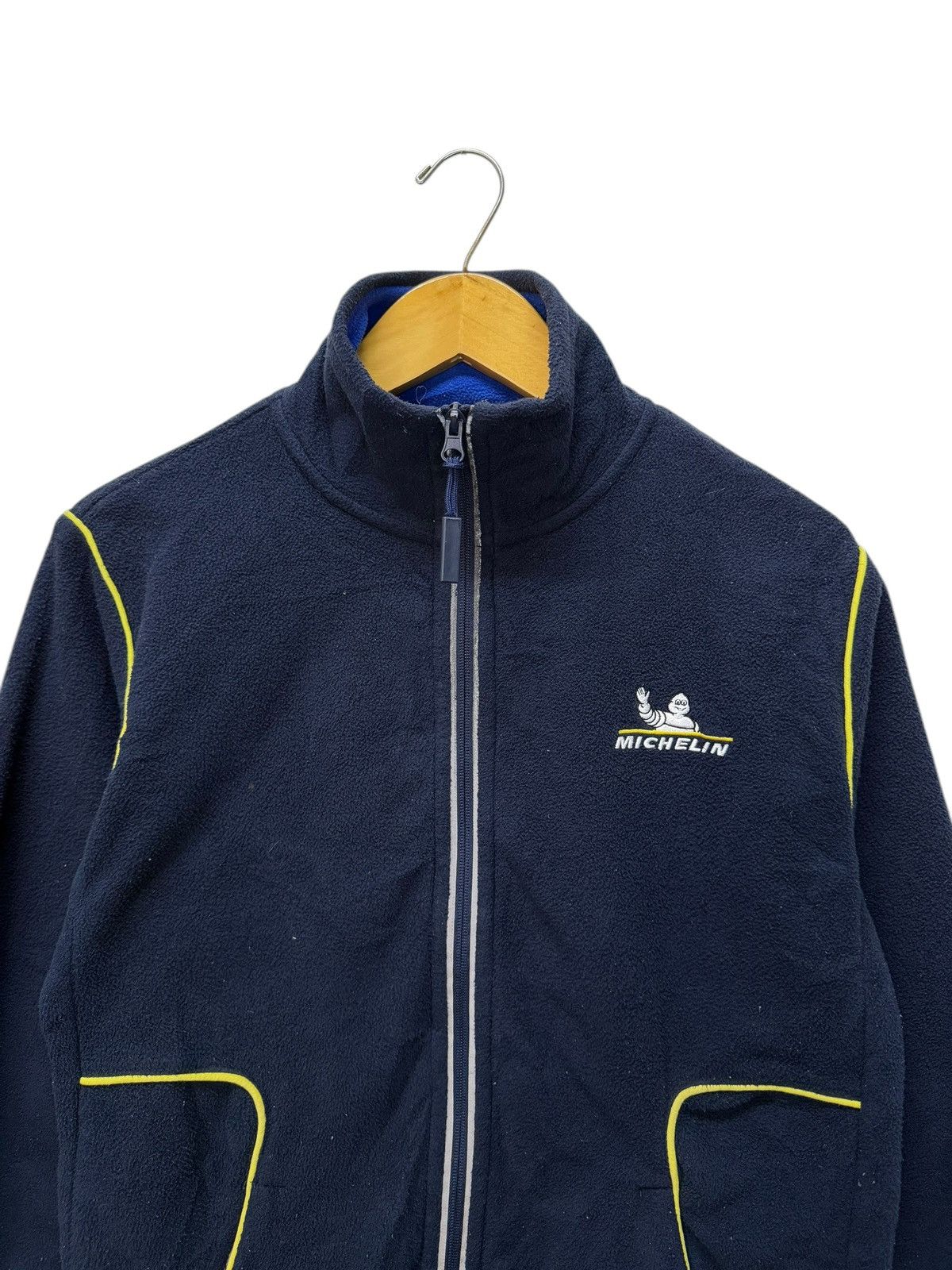 Japanese Brand Vintage Michelin Zipper Ups Jacket Size US L / EU 52-54 / 3 - 4 Thumbnail