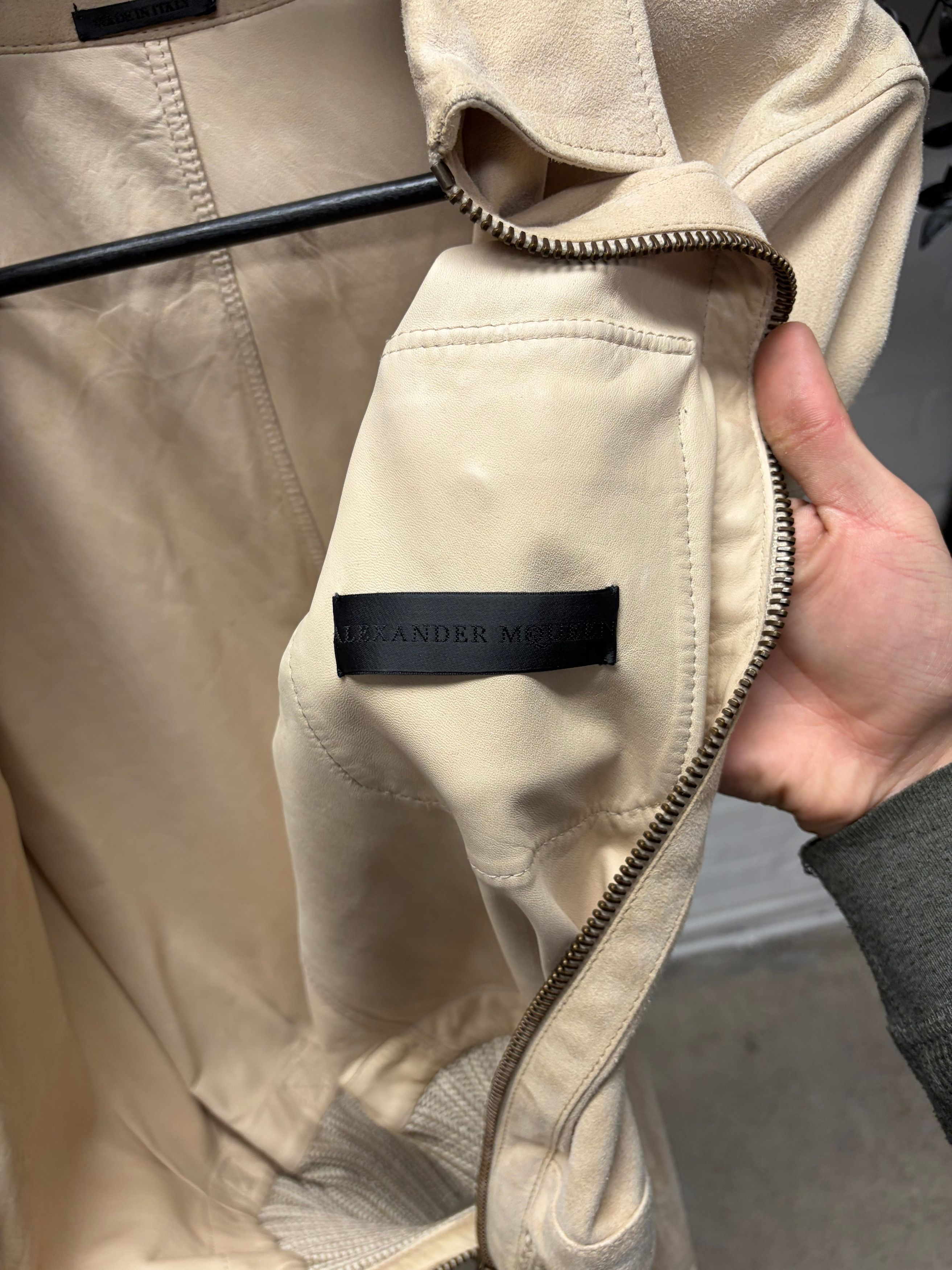Alexander McQueen SS2007 Alexander McQueen Tan Suede Hunting Jacket Size US S / EU 44-46 / 1 - 5 Thumbnail