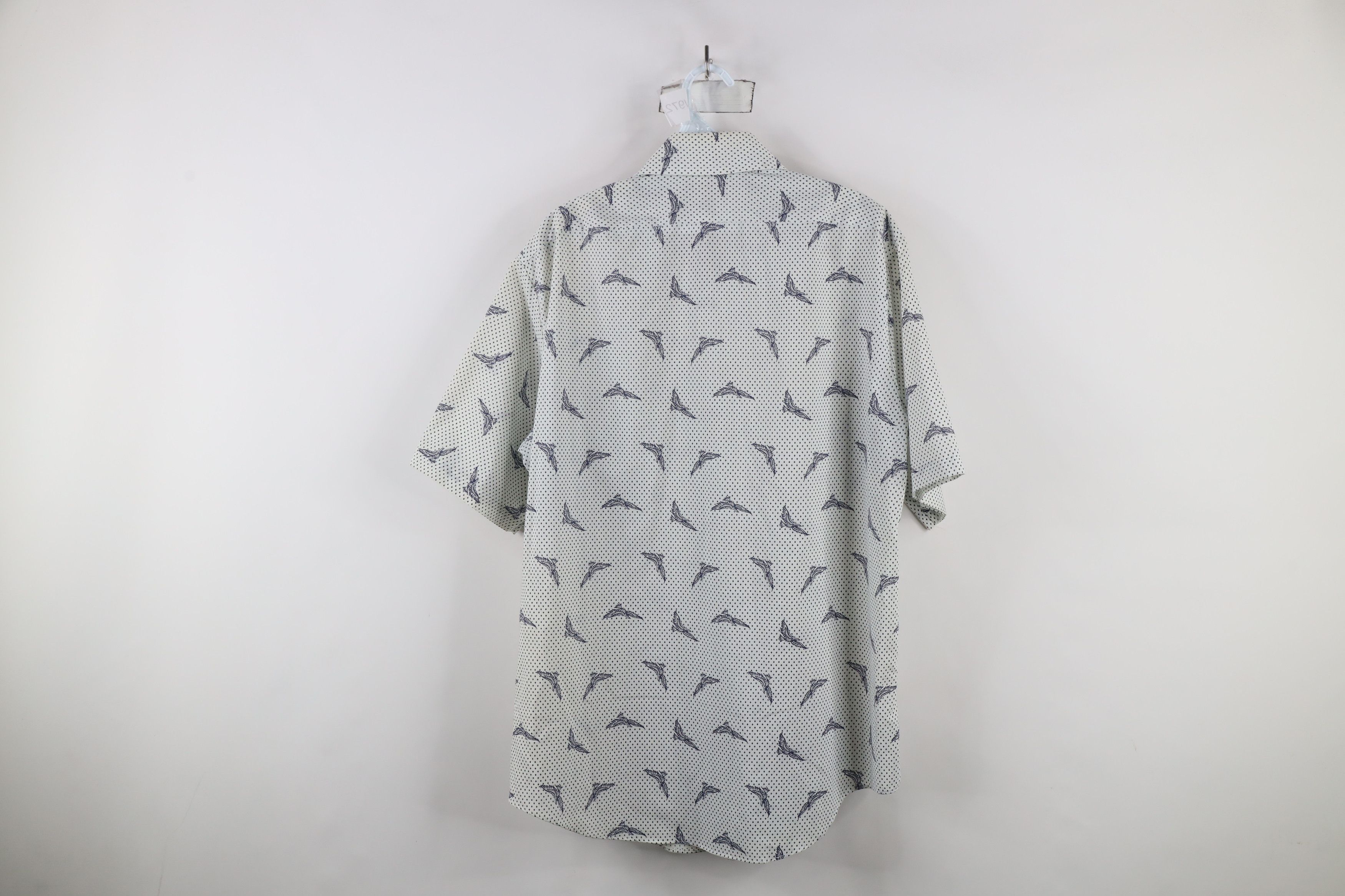Vintage Vintage 60s 70s Streetwear All Over Print Button Shirt USA Size US M / EU 48-50 / 2 - 11 Thumbnail
