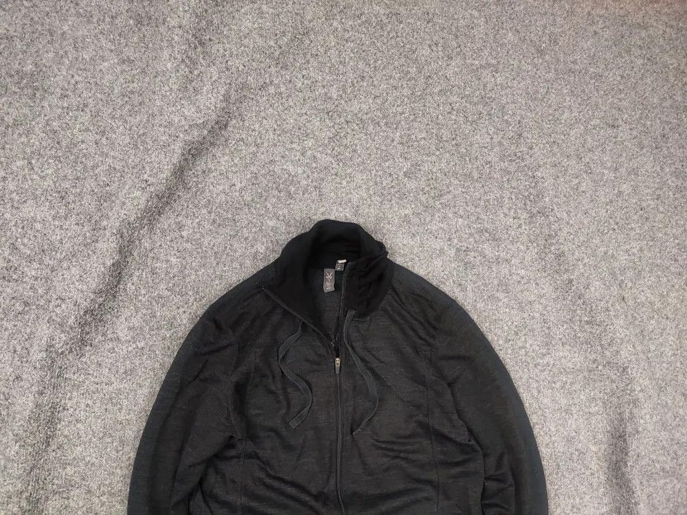 Ibex Ibex Merino wool thermal Pullover Jacket Full Zip Black USA Size S / US 4 / IT 40 - 1 Thumbnail