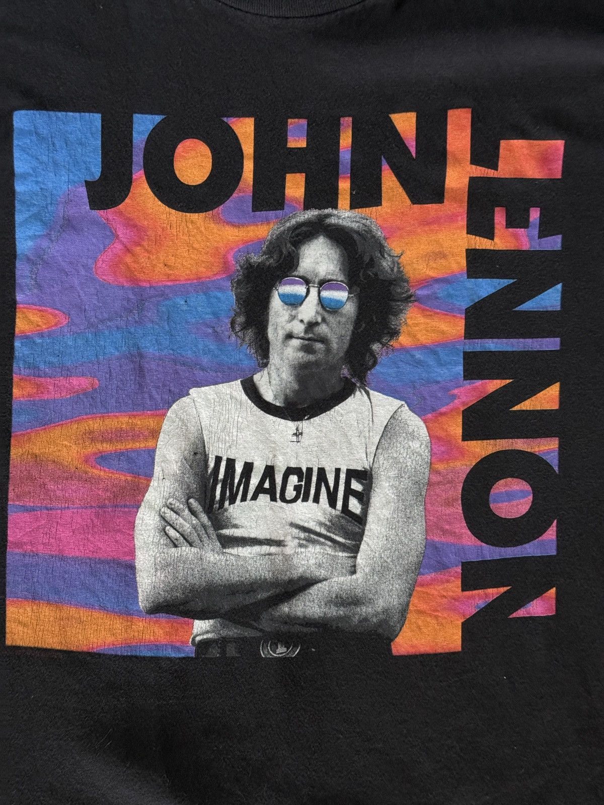 Other Vintage John Lennon Imagine Tee | Cronies Tag | Late 90s | L Size US L / EU 52-54 / 3 - 3 Thumbnail