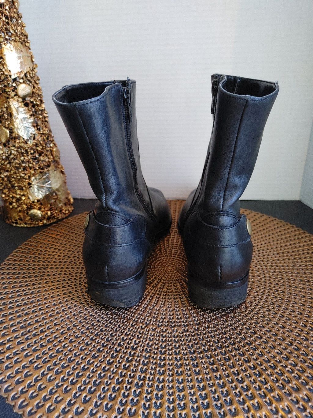 Marc Fisher Marc Fisher Helki Leather Boots Size 7.5M Size US 7.5 / IT 37.5 - 4 Thumbnail