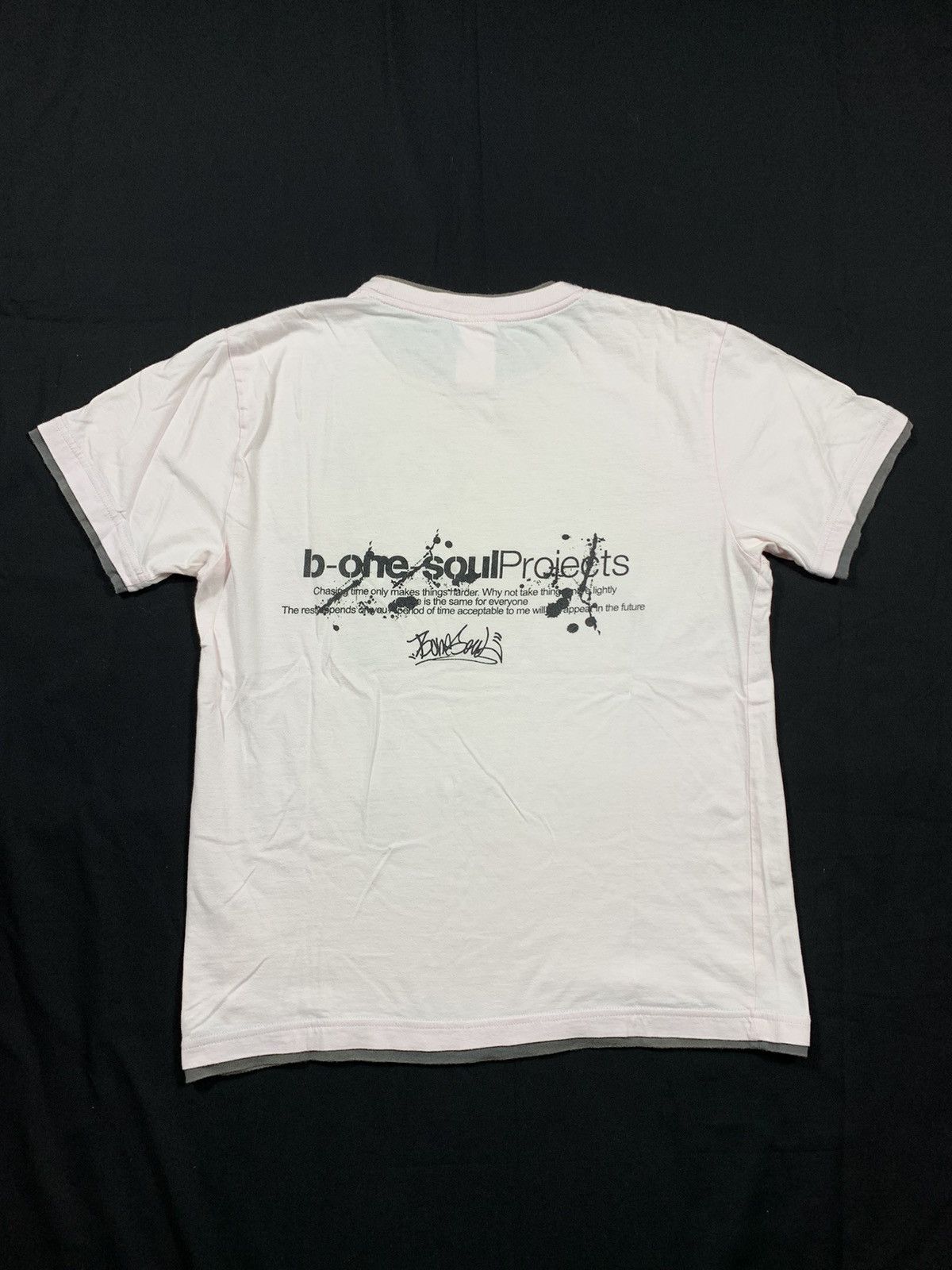 Hysteric Glamour ❤️‍🔥BINDING OFFER❤️‍🔥B ONE SOUL DOUBLE LAYER POEM TEE Size US M / EU 48-50 / 2 - 3 Thumbnail