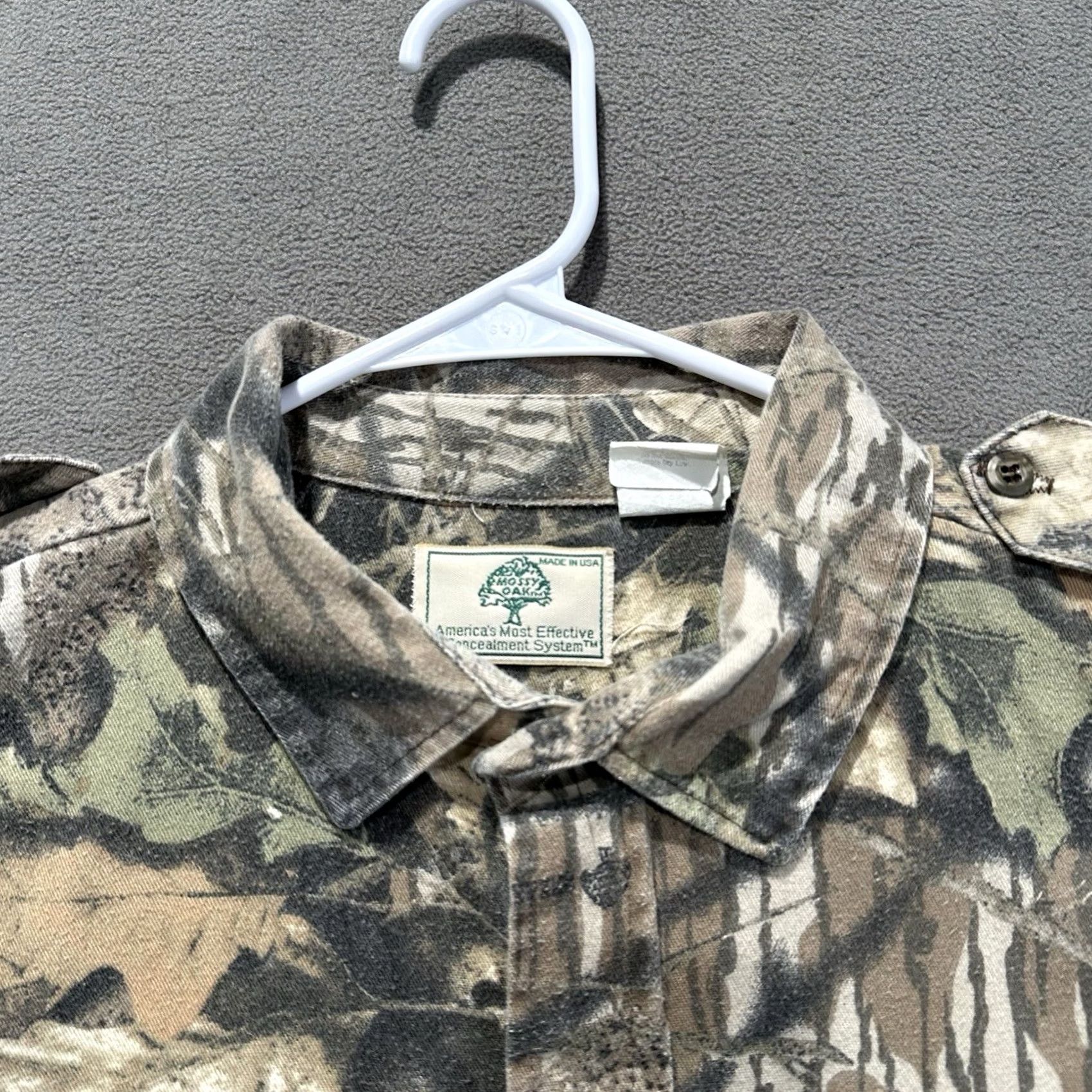 Vintage VINTAGE Mossy Oak Shirt Mens 2XL Breakup Camo Flannel Button Up Hunting USA 90s Size US XXL / EU 58 / 5 - 3 Thumbnail