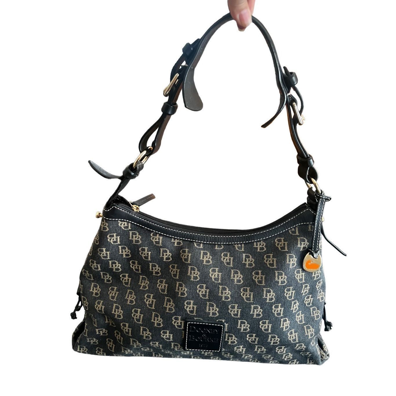 Dooney & Bourke Dooney & Bourke leather canvas Hobo Shoulder Handbag Size ONE SIZE - 2 Thumbnail