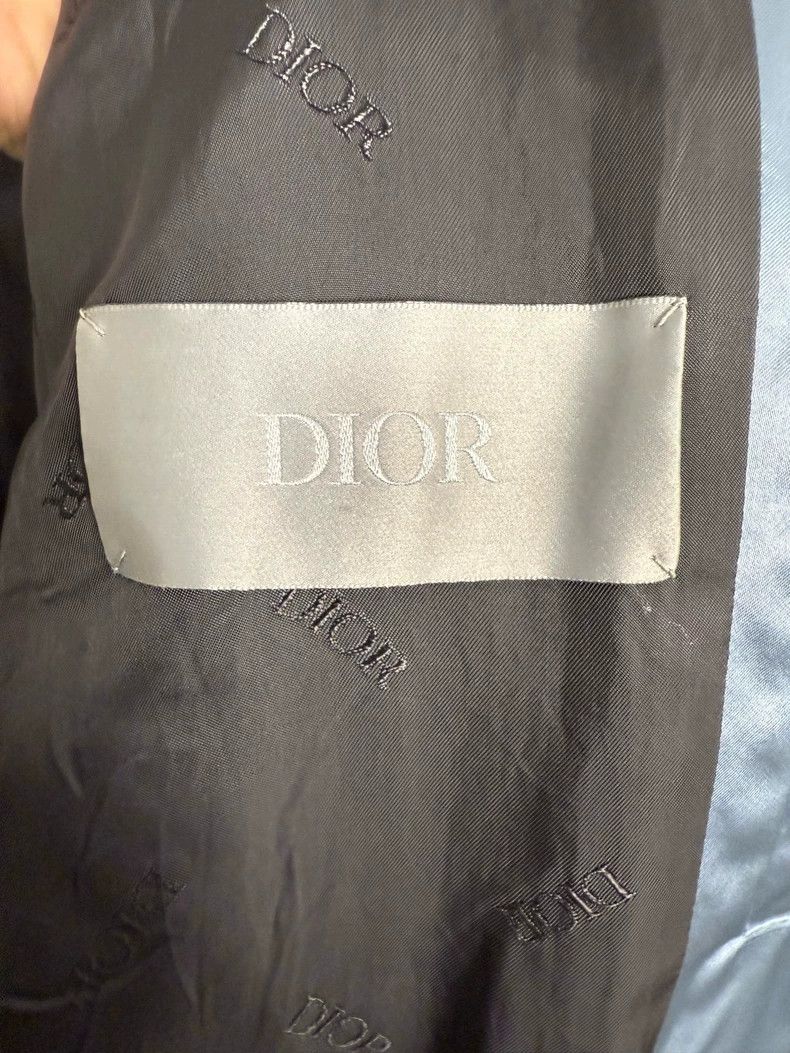 Dior Dior Co-branded ice blue flying jacket Size US M / EU 48-50 / 2 - 3 Thumbnail