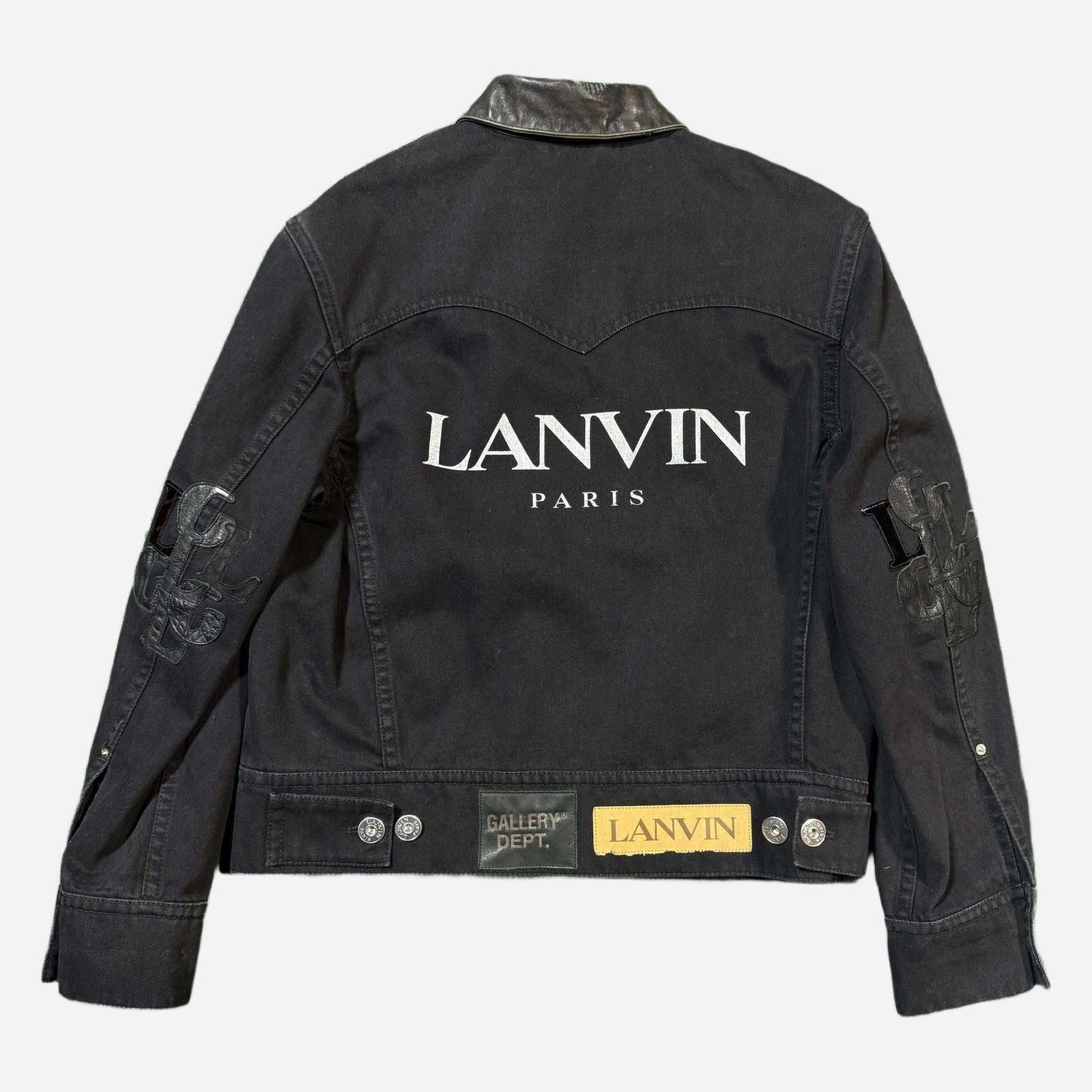 Lanvin Lanvin x Gallery Dept Sleeve Patch Jacket Sz L 52 Used Size US M / EU 48-50 / 2 - 1 Thumbnail