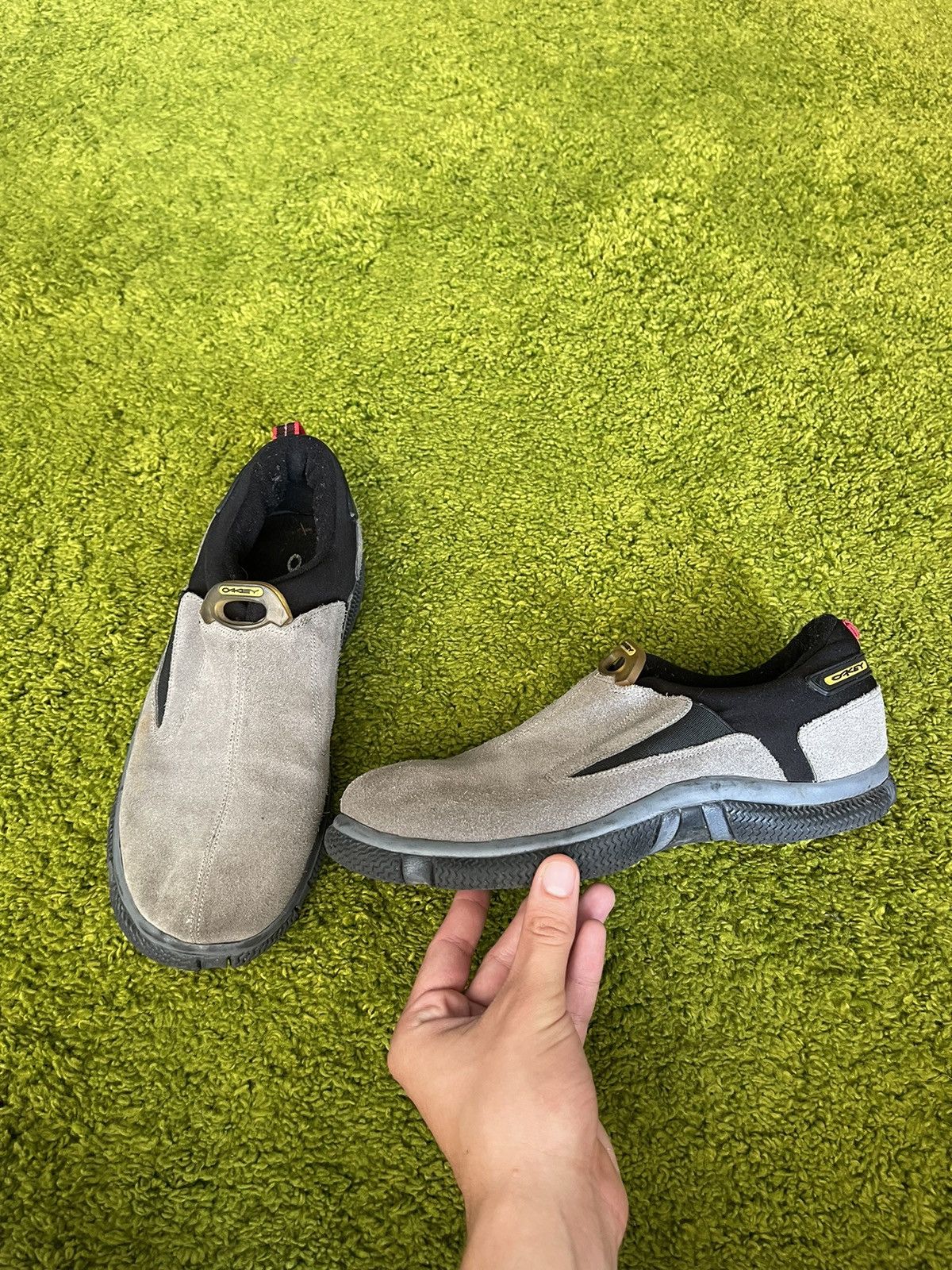 Designer × Oakley × Vintage Oakley 2000s vintage Y2K gorpcore style suede sneakers Size US 10 / EU 43 - 1 Thumbnail
