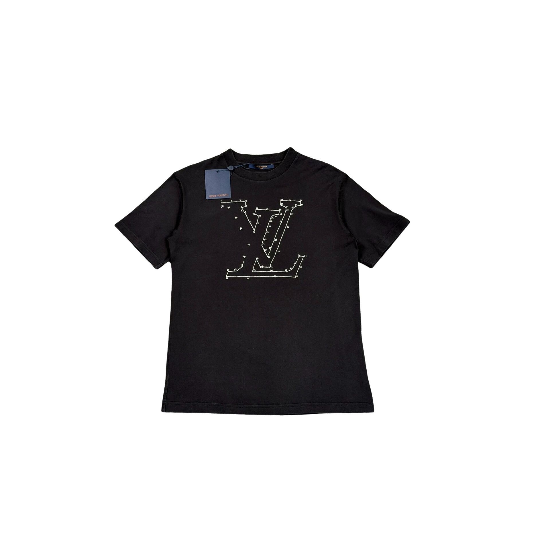 Louis Vuitton Louis Vuitton Connect the Dots Logo T-Shirt Size M Size US M / EU 48-50 / 2 - 1 Thumbnail