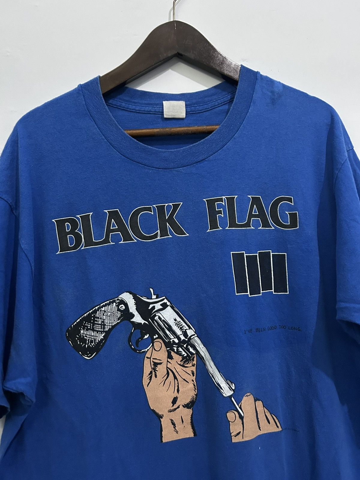 Band Tees 80s BLACK FLAG IN MY HEAD TOUR TSHIRT XL Size US XL / EU 56 / 4 - 3 Thumbnail