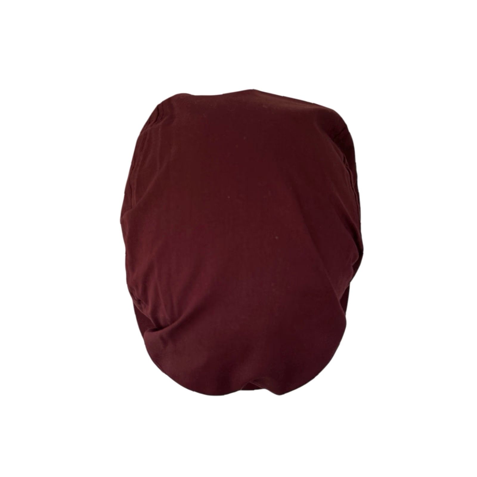 Vintage VINTAGE cabbie drivers flat cap hat Mens M burgundy 90s deadstock NWOT USA Made snap on bill NWOT Size ONE SIZE - 4 Thumbnail