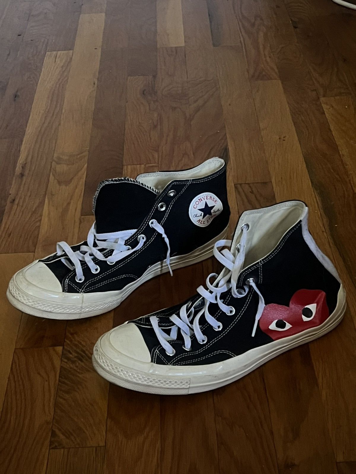 Comme des Garcons PLAY × Converse Converse x Comme Des Garcons Play Size US 11 / EU 44 - 3 Thumbnail