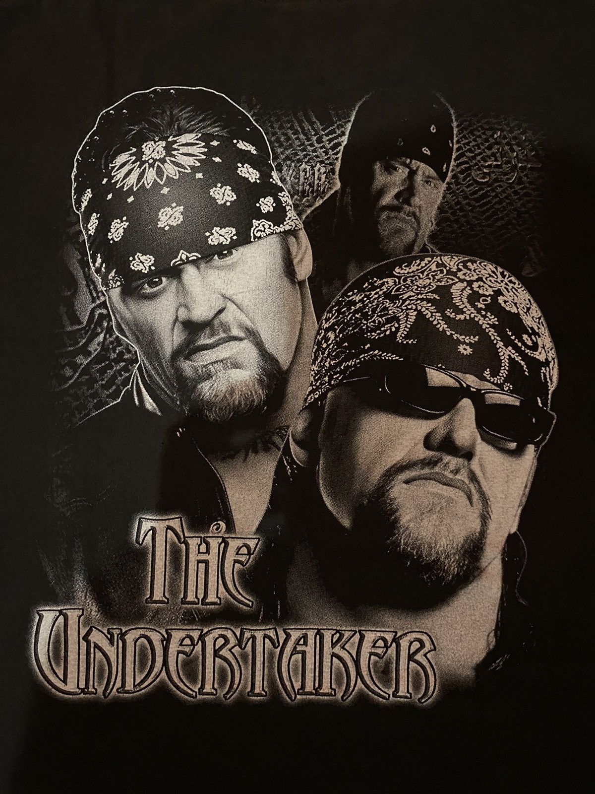 Vintage × WCW/nWo × WWF 🔥RARE🔥 Vintage Undertaker 90s Smackdown Wrestling Mankind Size US L / EU 52-54 / 3 - 4 Thumbnail