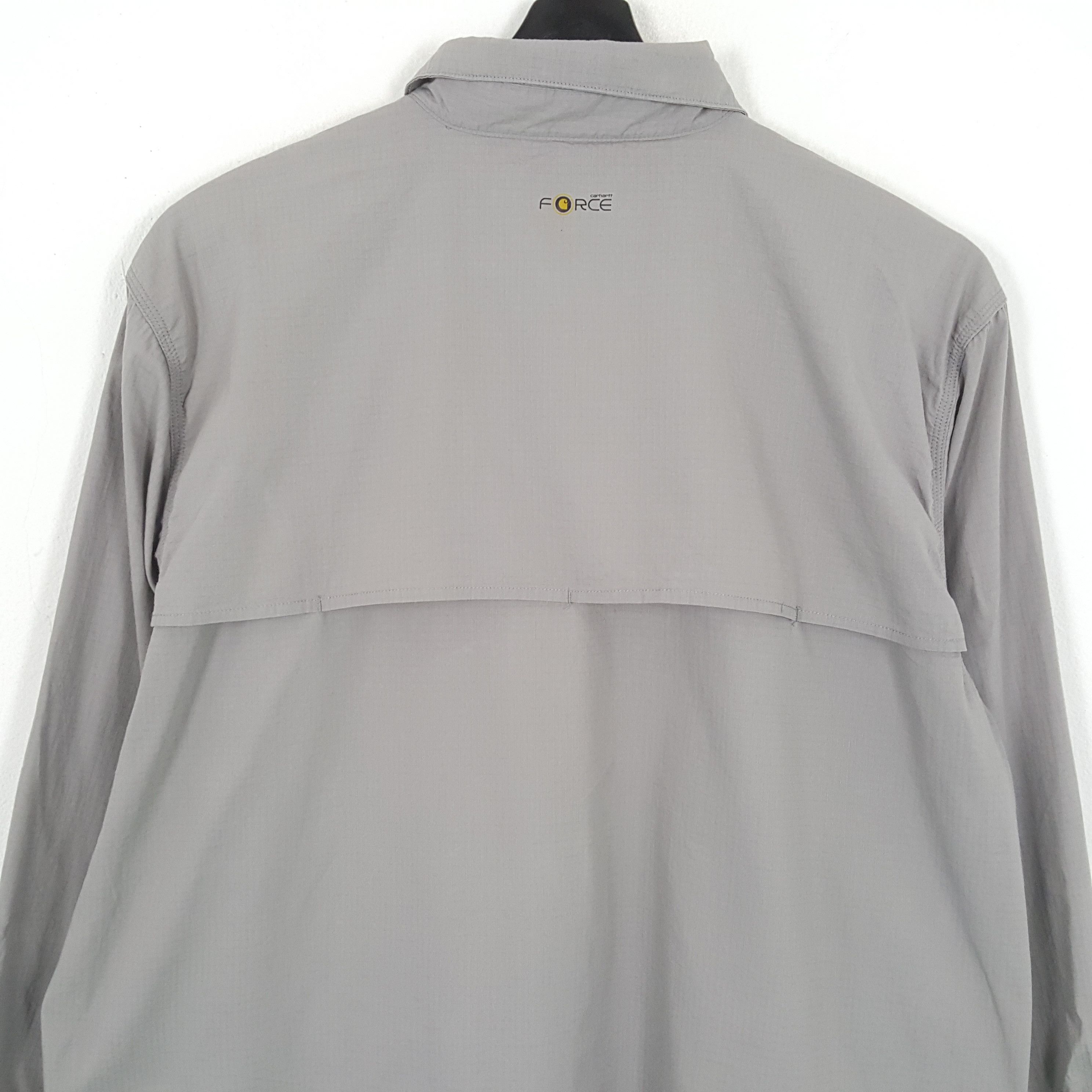 Carhartt × Vintage CARHARTT Small Logo Design Workwear Style Shirt Size US XXL / EU 58 / 5 - 4 Thumbnail