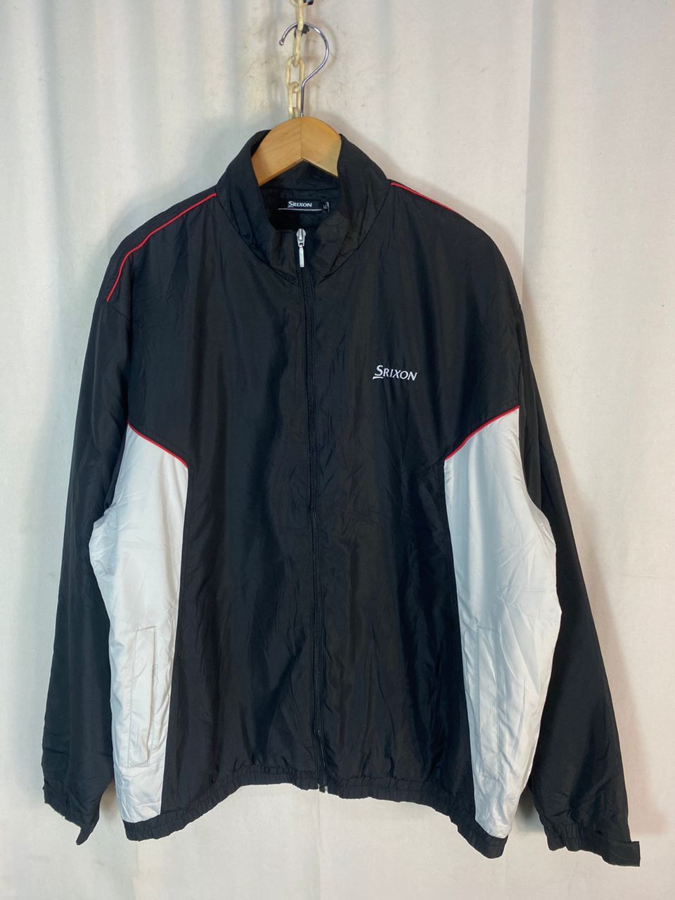 Japanese Brand Srixon windbreaker jacket hidden hoodie Size US XL / EU 56 / 4 - 1 Thumbnail
