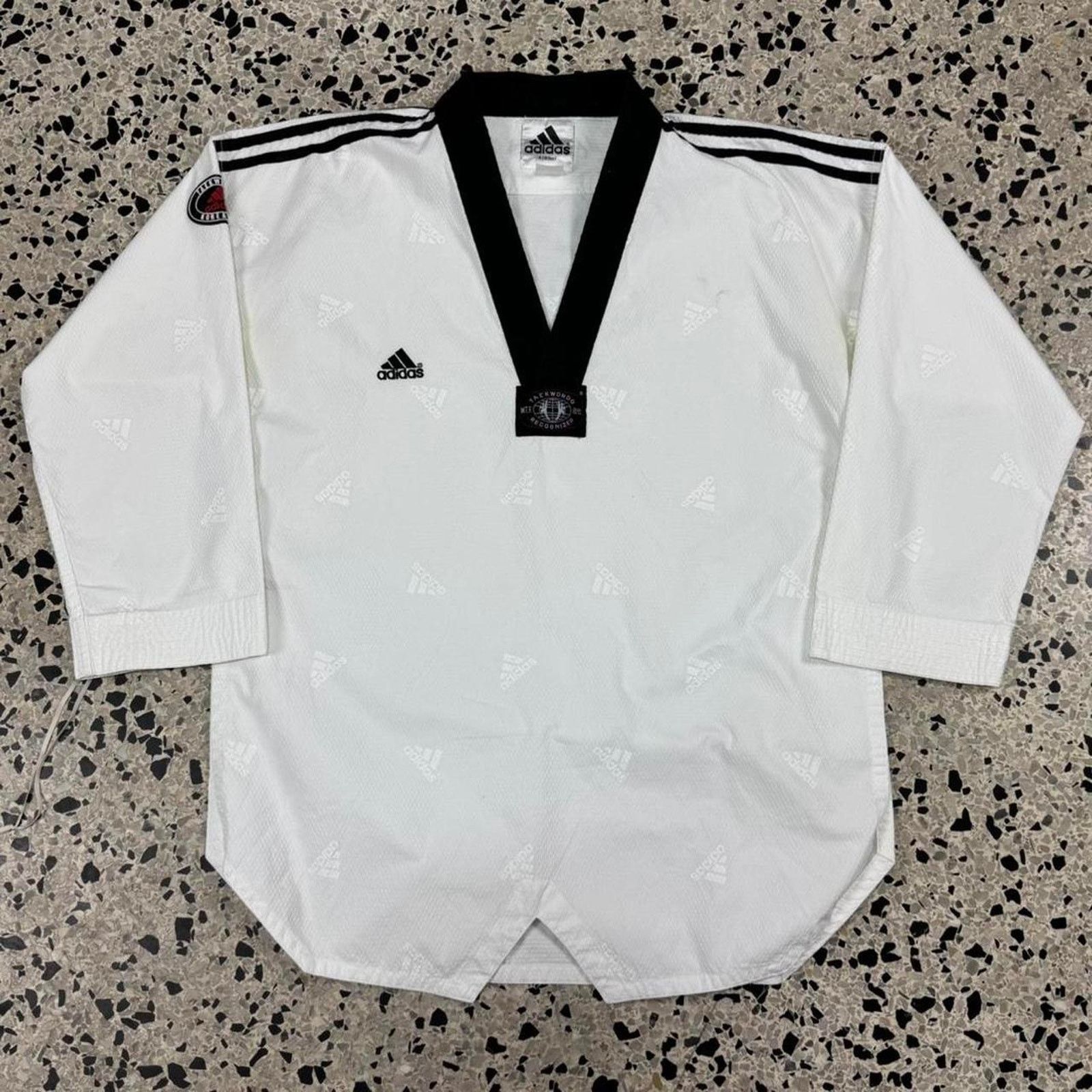 Adidas × Vintage VINTAGE Y2K ADIDAS TAEKWONDO KOREA WTF UNIFORM TOP: Size US L / EU 52-54 / 3 - 1 Thumbnail