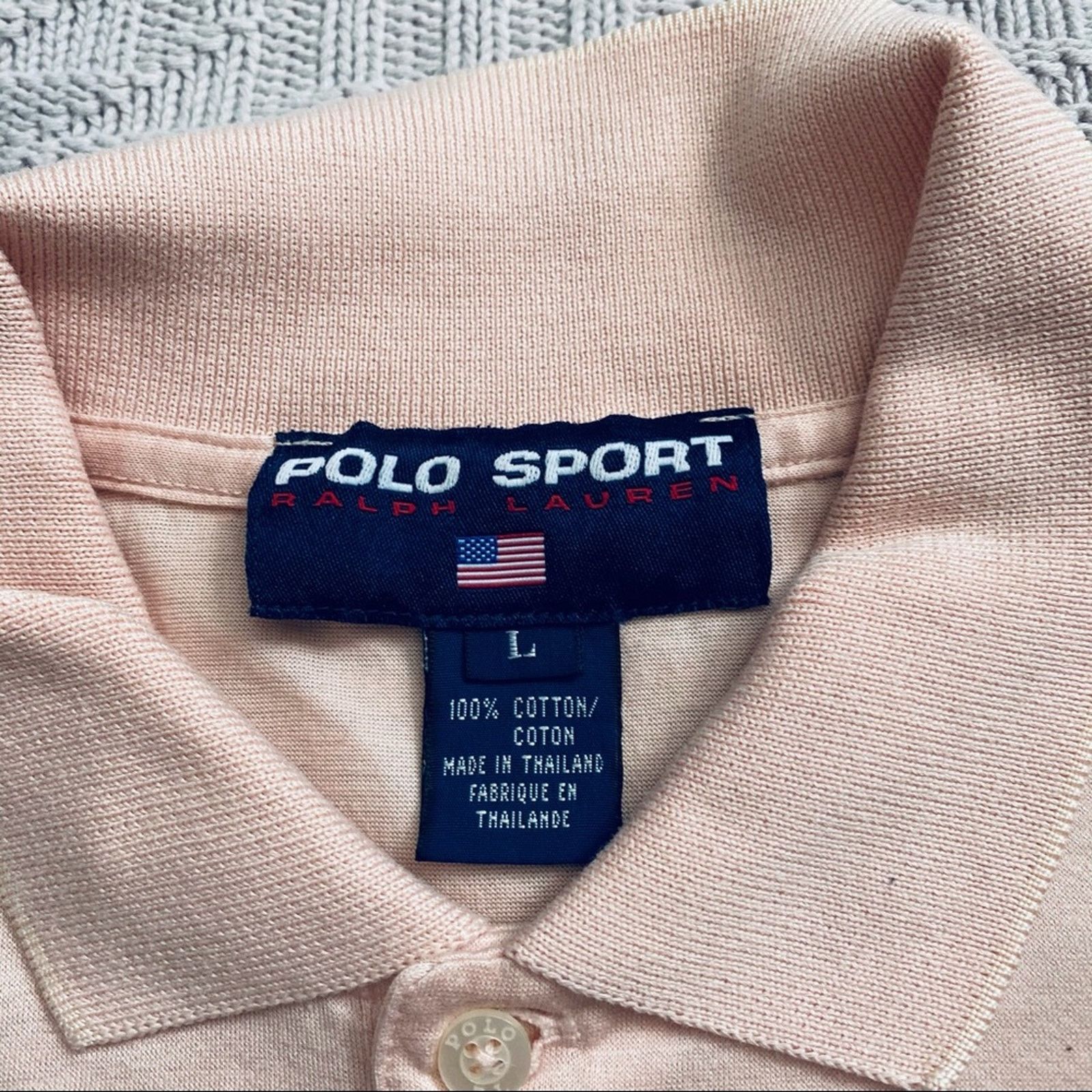 Polo Ralph Lauren Vintage Polo Sport polo Size US L / EU 52-54 / 3 - 4 Thumbnail