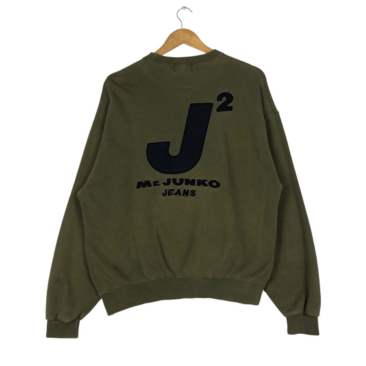 Japanese Brand × Mr. Junko × Vintage Vintage Mr Junko Jean Sweatshirt Japanese Brand Size US M / EU 48-50 / 2 - 1 Thumbnail