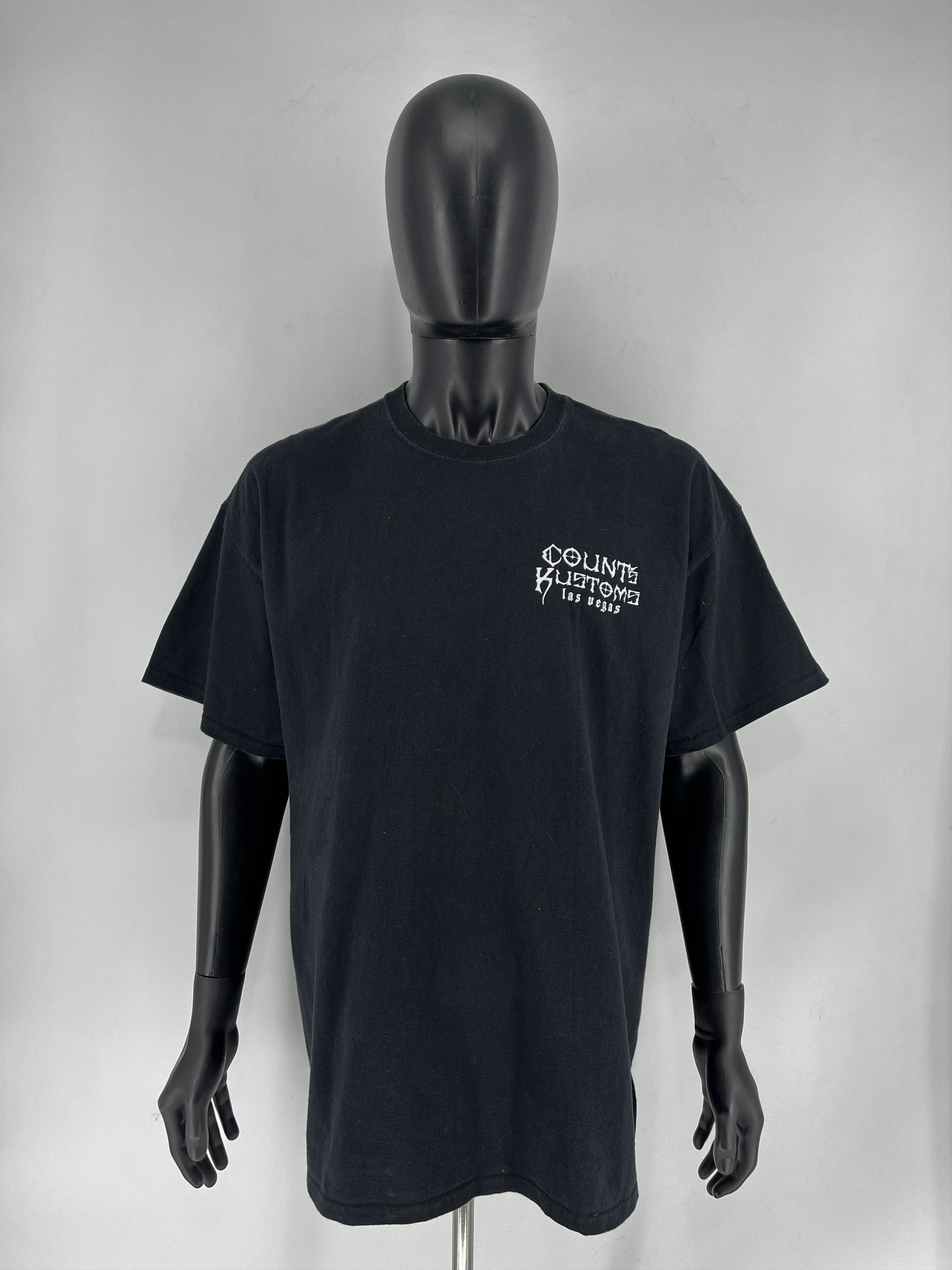 Vintage Vintage Counts Kustoms Las Vegas Made in USA t-shirt Size US XXL / EU 58 / 5 - 2 Thumbnail