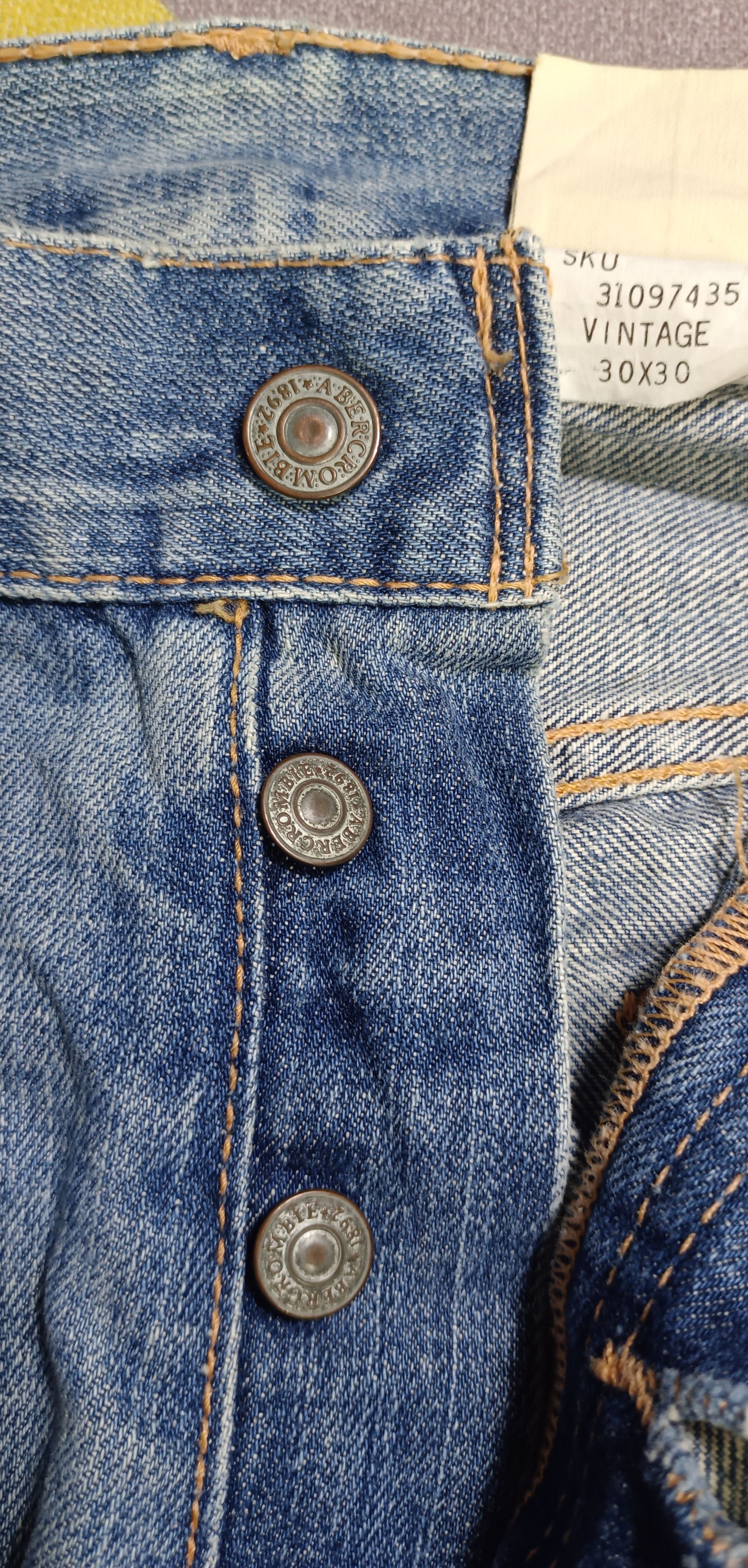 Abercrombie & Fitch × If Six Was Nine × Japanese Brand Extra Heavy Ounce Abercrombie Fitch 5 pocket Size US 34 / EU 50 - 9 Thumbnail