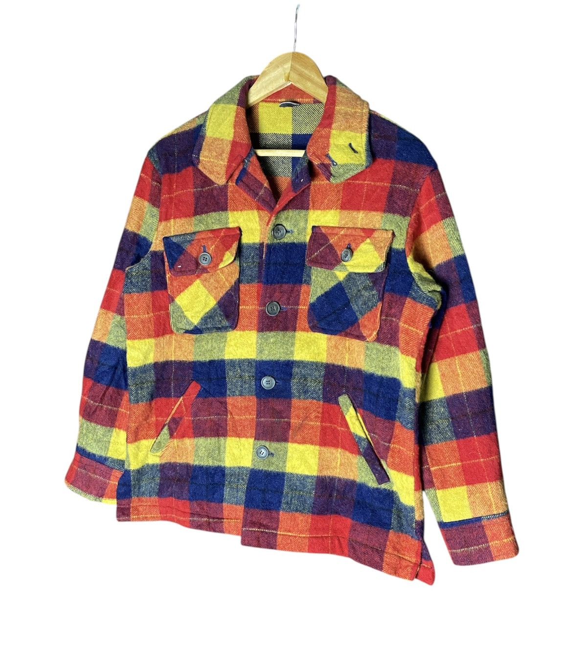 Japanese Brand Vintage Japanese Brand Flannel Button Up Shirt Size US M / EU 48-50 / 2 - 4 Thumbnail