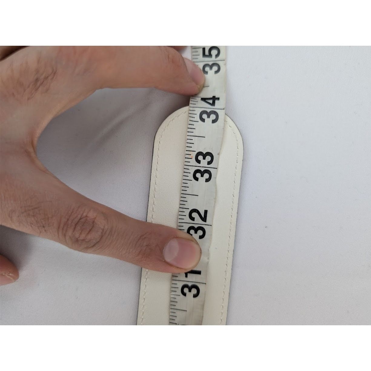 Adidas × Gucci o1rshd1 Size: 75 / M Belt W.40 GG Mar in Cream Size 30 - 12 Thumbnail