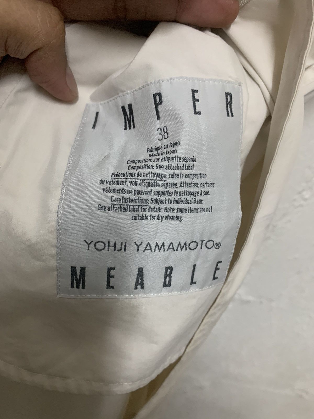 Japanese Brand Vintage Yohji Yamamoto Long Jacket Size US XXL / EU 58 / 5 - 9 Thumbnail