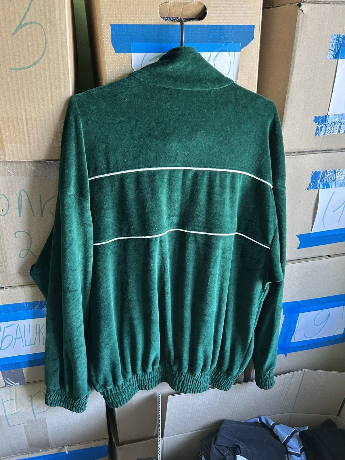 Celine Celine Paris Velour Sweat Zip Hoodie Luxury Style Men’s Sz M Size US M / EU 48-50 / 2 - 16 Thumbnail
