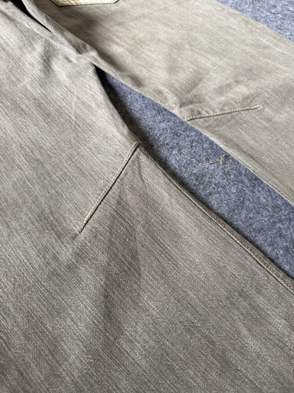 Japanese Brand × Vintage Bee Bell Japan hybrid Smokey Gray Jeans Size US 32 / EU 48 - 11 Thumbnail