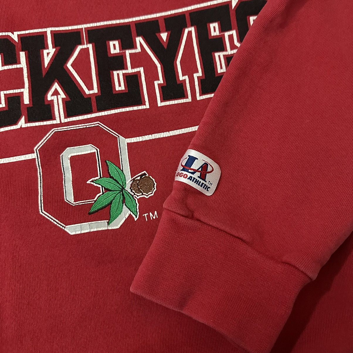 Logo Athletic × Vintage Vintage Ohio State Buckeyes LogoAthletic Crewneck Sweatshirt Size US L / EU 52-54 / 3 - 4 Thumbnail