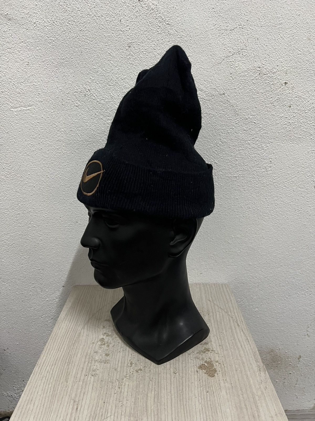 Nike × Vintage Vintage Nike Swoosh Beanie Hat Size ONE SIZE - 3 Thumbnail