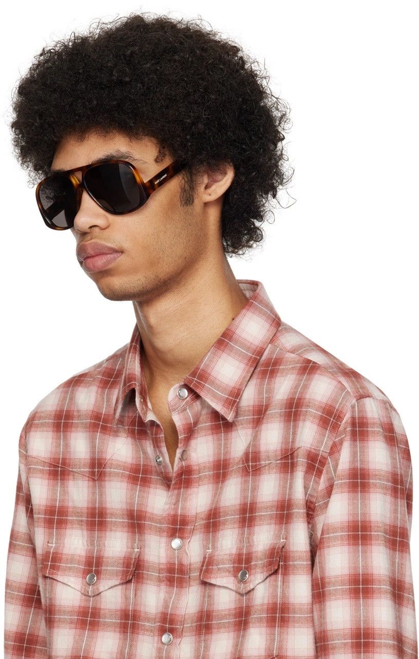 Saint Laurent Paris Saint Laurent Sunglasses SL652/F SOLACE 002 NEW AUTHENTIC Size ONE SIZE - 15 Thumbnail