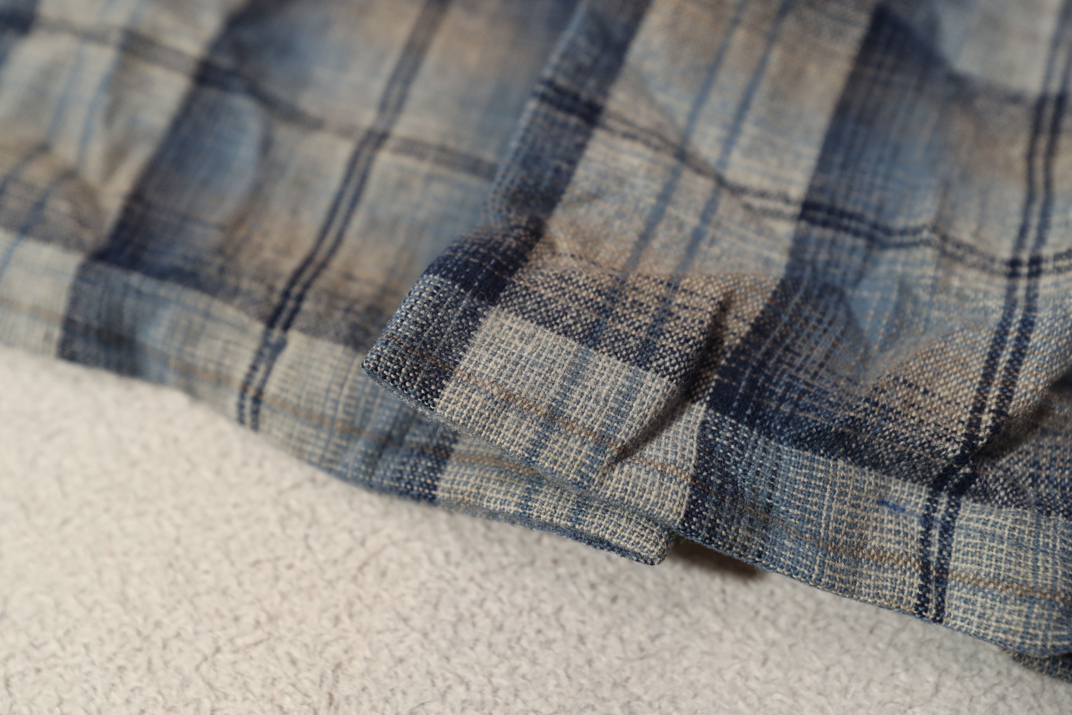 Pendleton Vintage Pendleton Wool Blue Tartan Flannel (M) Size US M / EU 48-50 / 2 - 8 Thumbnail