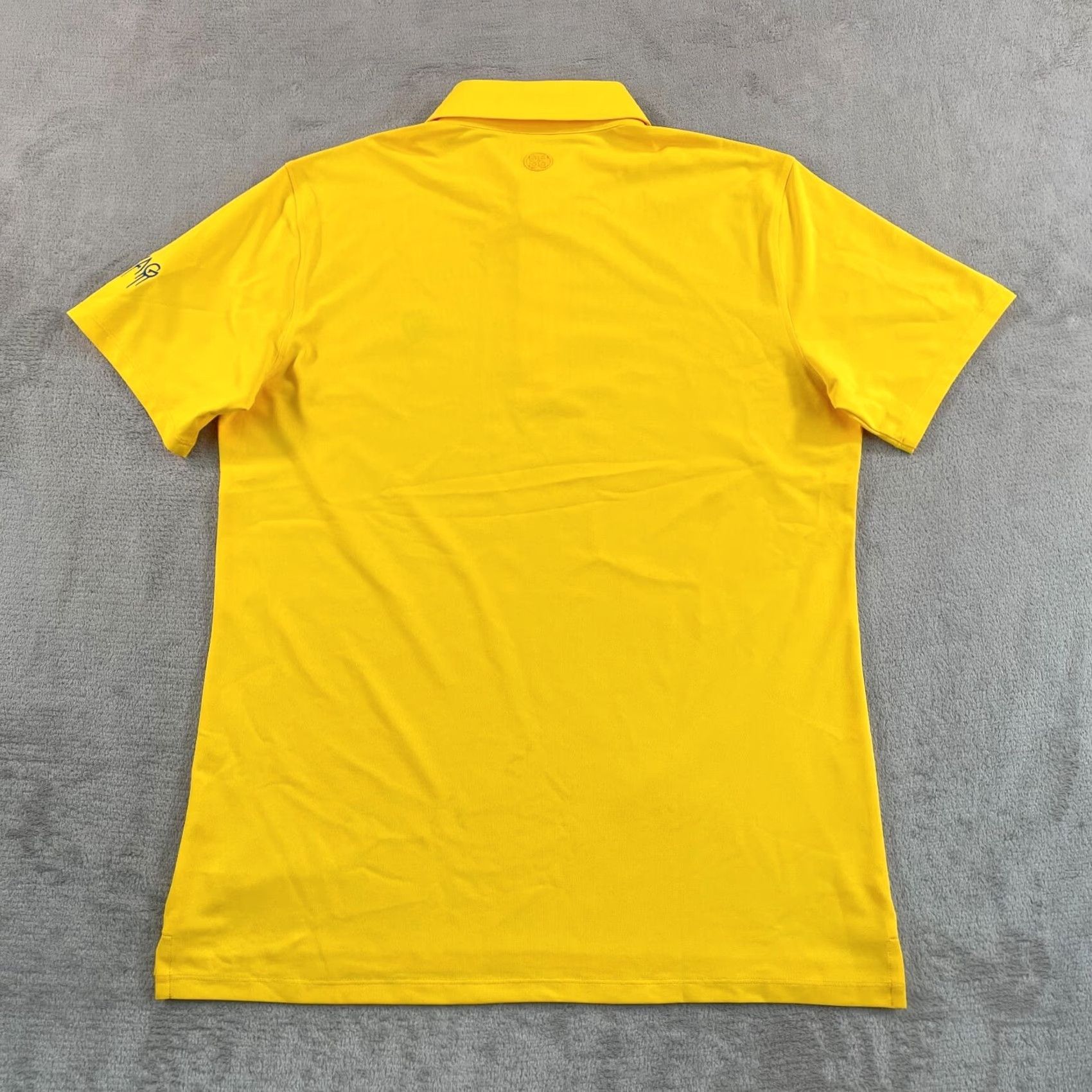G/FORE G/FORE Polo Shirt Men Medium Yellow Performance Golf NWT NWOT Dripping Swag Shirt Size US M / EU 48-50 / 2 - 5 Thumbnail