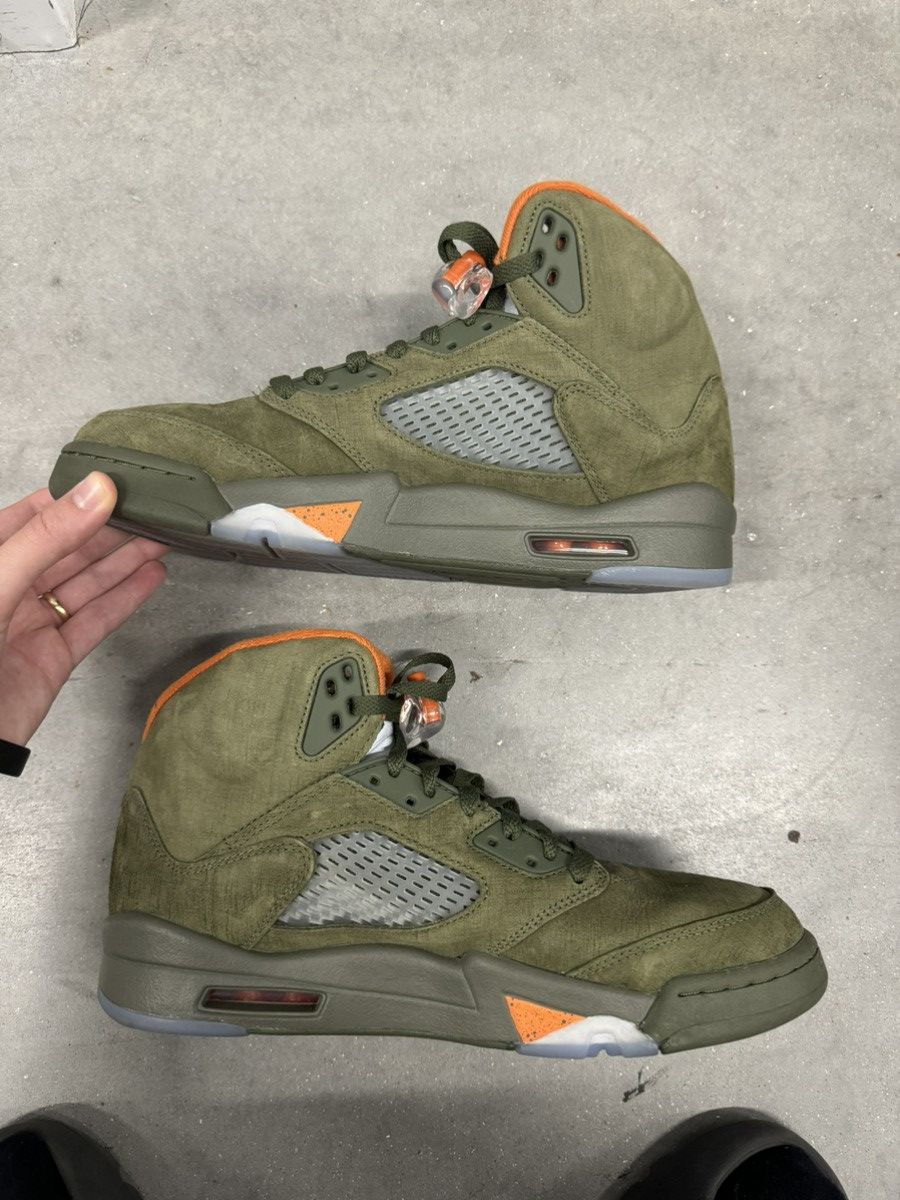 Jordan Brand Used Jordan 5 “Olive” Size 10 Size US 10 / EU 43 - 2 Thumbnail