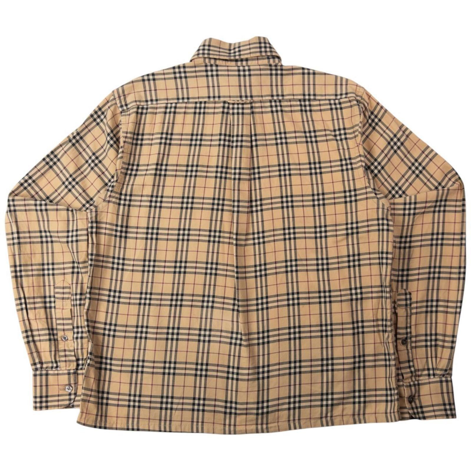 Burberry Vintage Burberry Nova Check Long Sleeve Shirt Size S Size US S / EU 44-46 / 1 - 2 Thumbnail