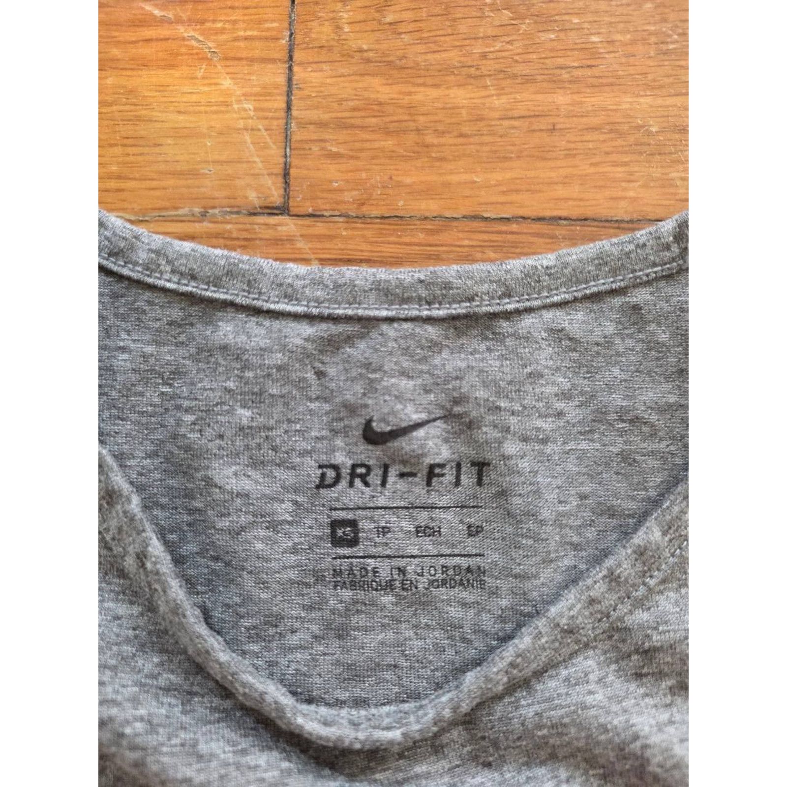 Nike Nike Women's Top Heather Grey X-Small A001165 Size XS / US 0-2 / IT 36-38 - 6 Thumbnail