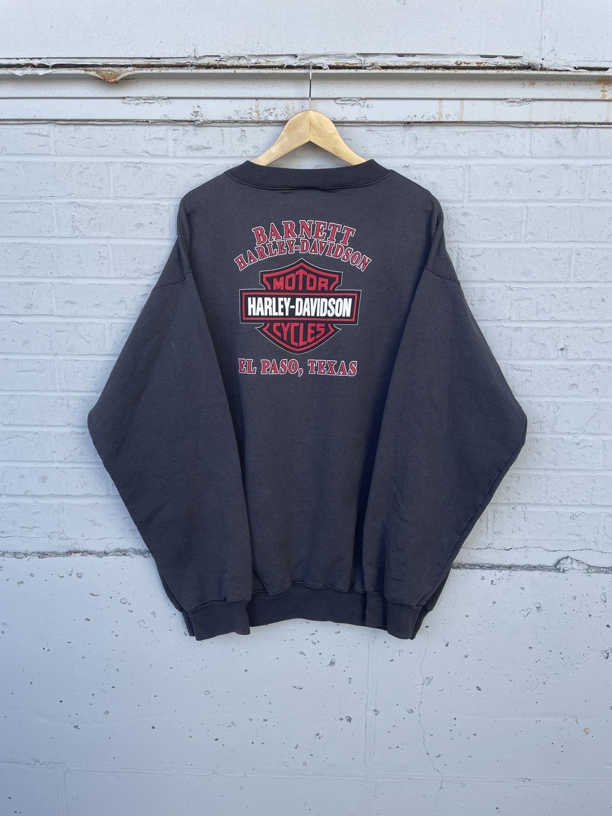 Harley Davidson Faded Harley Davidson Tribal Snake Crewneck Size US XXL / EU 58 / 5 - 7 Thumbnail