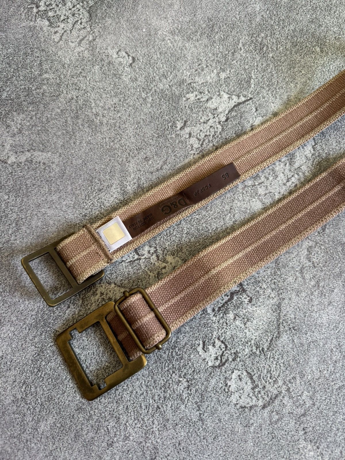 Dolce & Gabbana Dolce & Gabbana Avantgarde cotton belt vintage 90s rare Size ONE SIZE - 23 Thumbnail