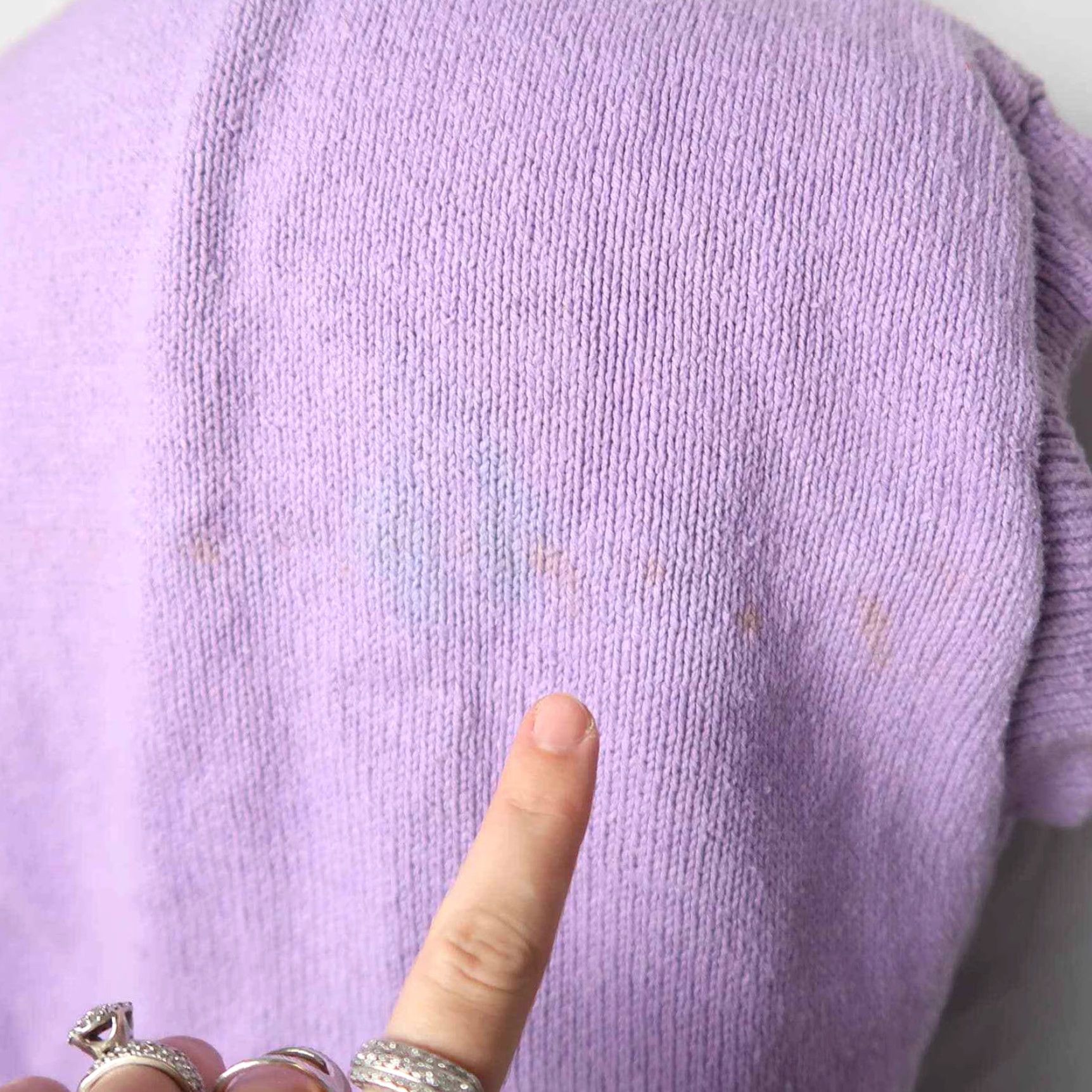 Vintage Vintage 80s Purple Cable Knit Lavender Sleeveless Sweater Vest M/L User: Vintage 80s Purple Cable Knit Lavender Sleeveless Sweater Vest M/L Size M / US 6-8 / IT 42-44 - 4 Thumbnail