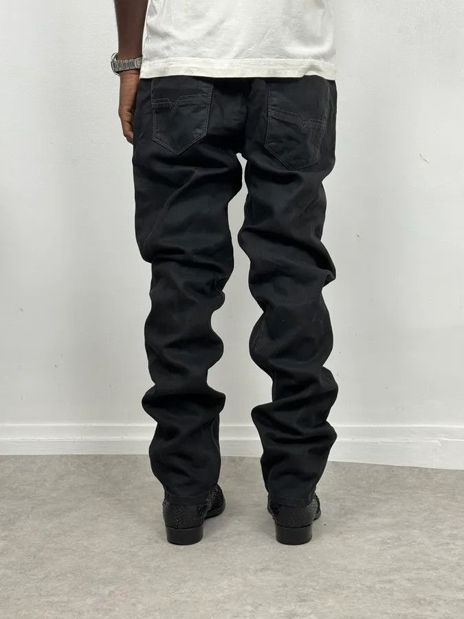 Diesel Diesel Black Obscure Slim Denim Jeans Size US 33 - 4 Thumbnail