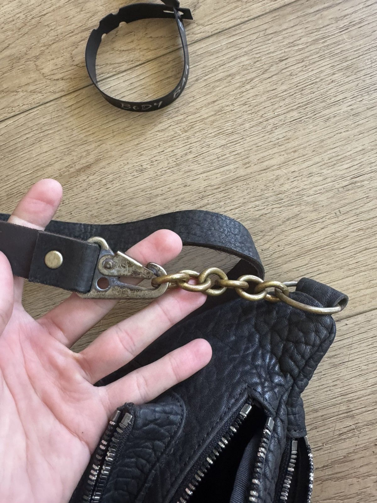 IERIB Leather chain body bag Size ONE SIZE - 3 Thumbnail