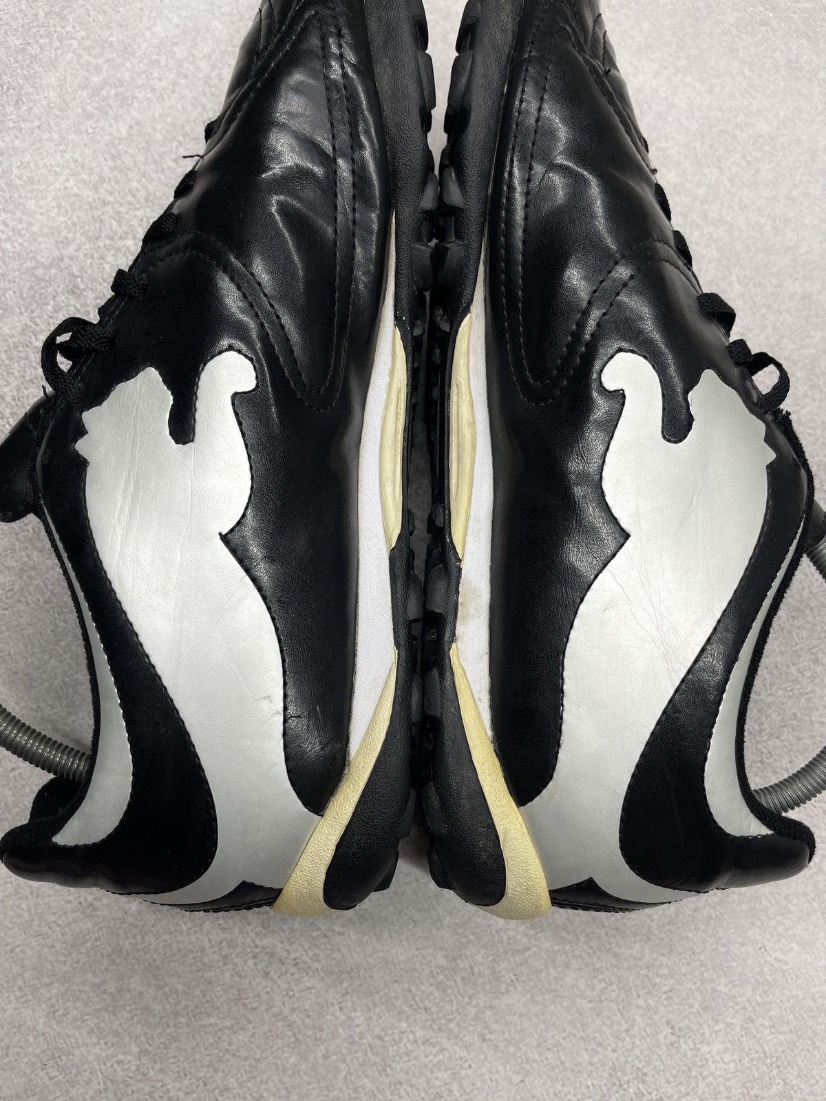 Puma Vintage Puma Soccer Sneakers Leather Big Logo Speedcat Style Size US 11 / EU 44 - 8 Thumbnail