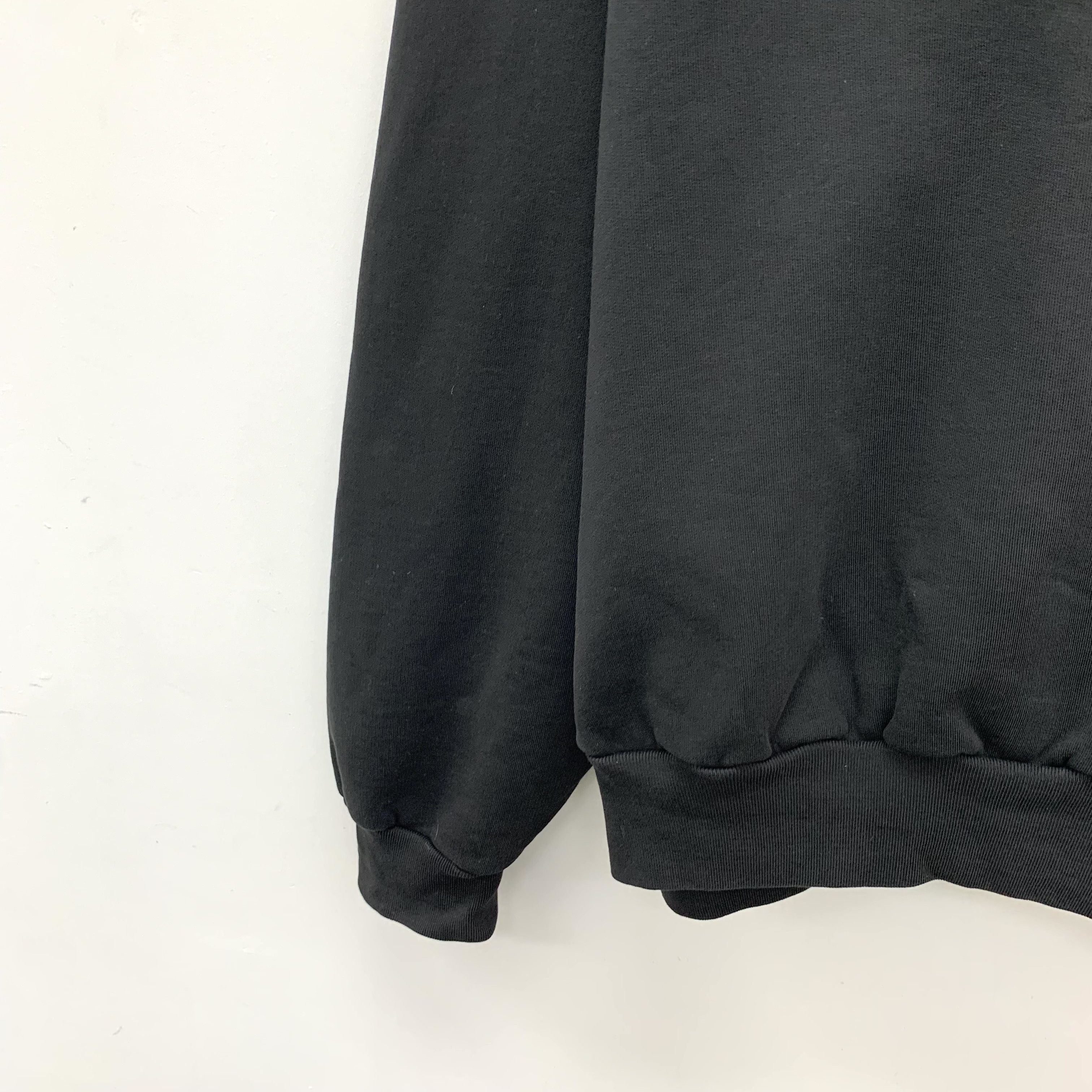 Balenciaga Balenciaga Logo Sweatshirt Black (S) Size US S / EU 44-46 / 1 - 4 Thumbnail