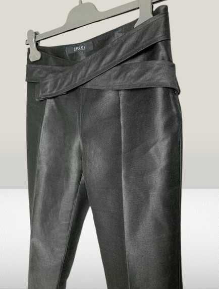 Gucci Gucci Vintage Tom Ford 2003 Belted Pants Size 28" / US 6 / IT 42 - 2 Thumbnail