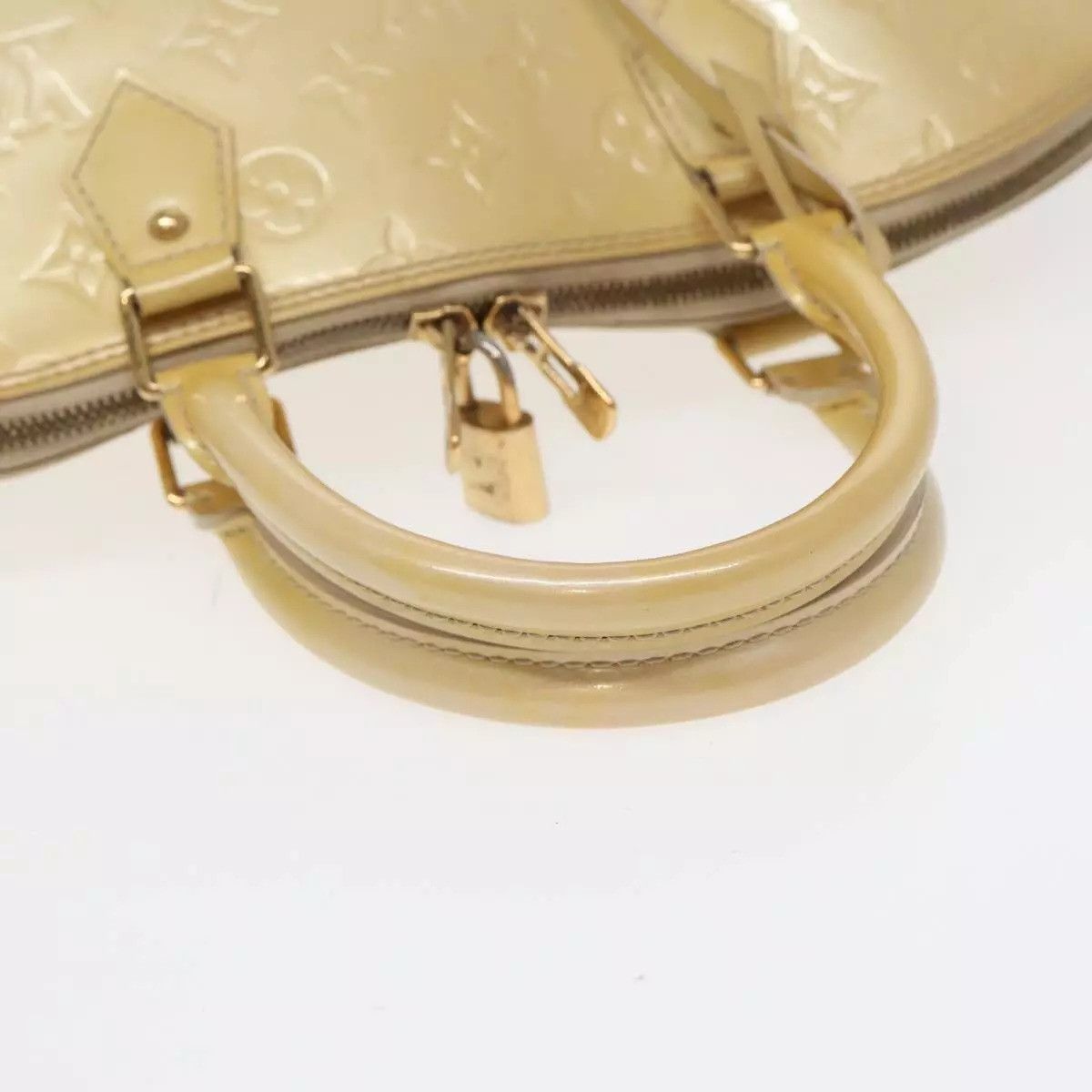 Louis Vuitton LOUIS VUITTON Monogram Vernis Alma GM Hand Bag Broncorail Size ONE SIZE - 9 Thumbnail