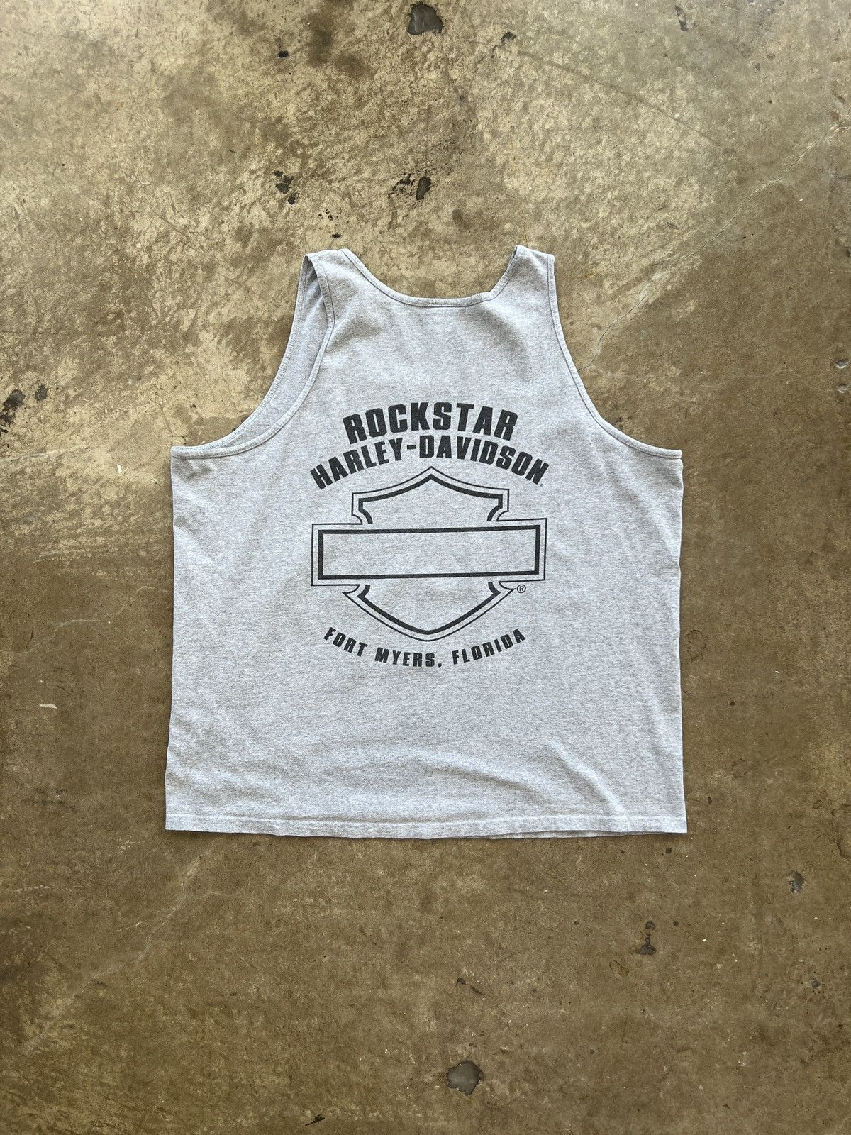 Harley Davidson × Vintage Vintage Harley Davidson V-Twin Equipped Motorcycle Tank XXL Size US XXL / EU 58 / 5 - 6 Thumbnail